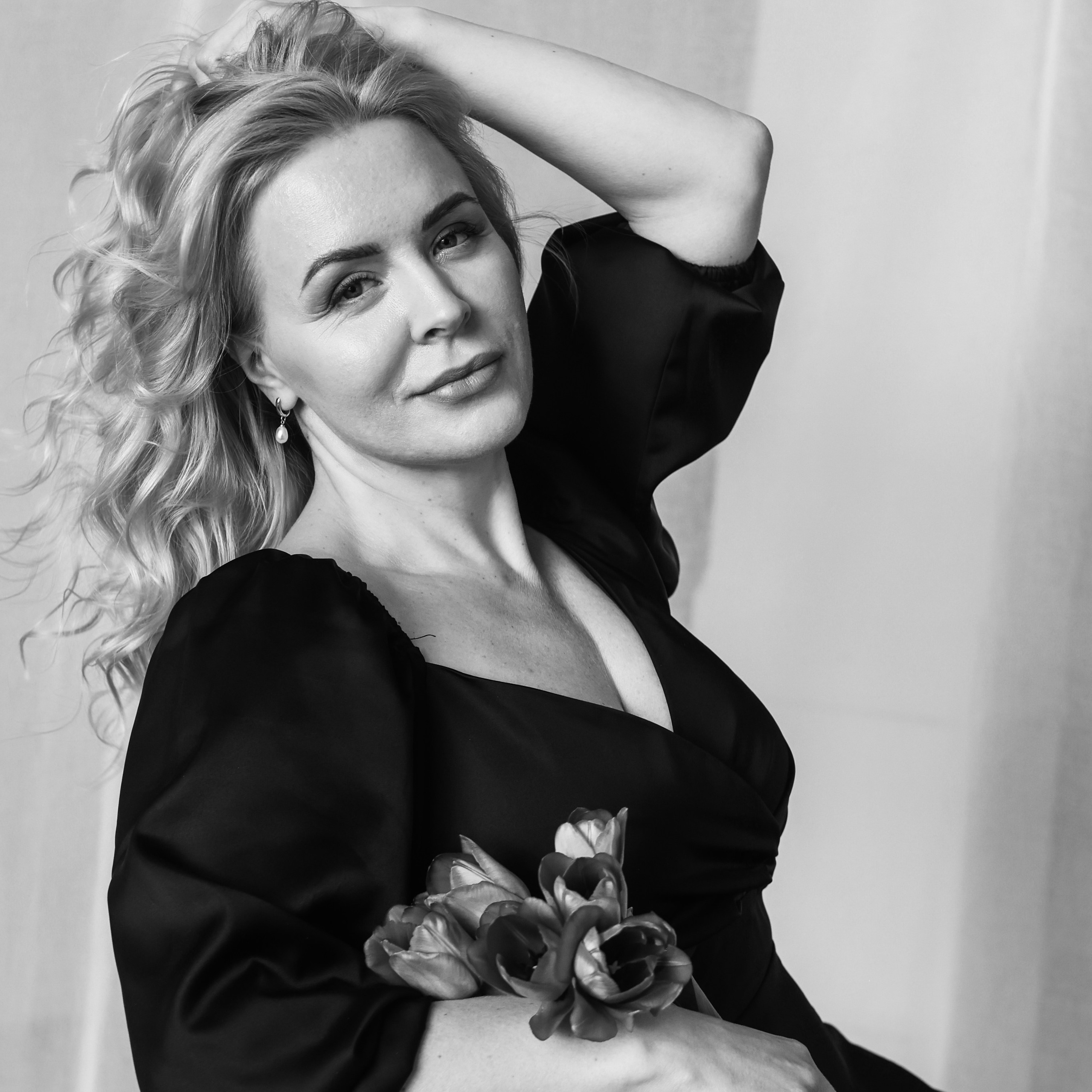 Черно-белые портреты. Фотограф состояний Марина Савинская