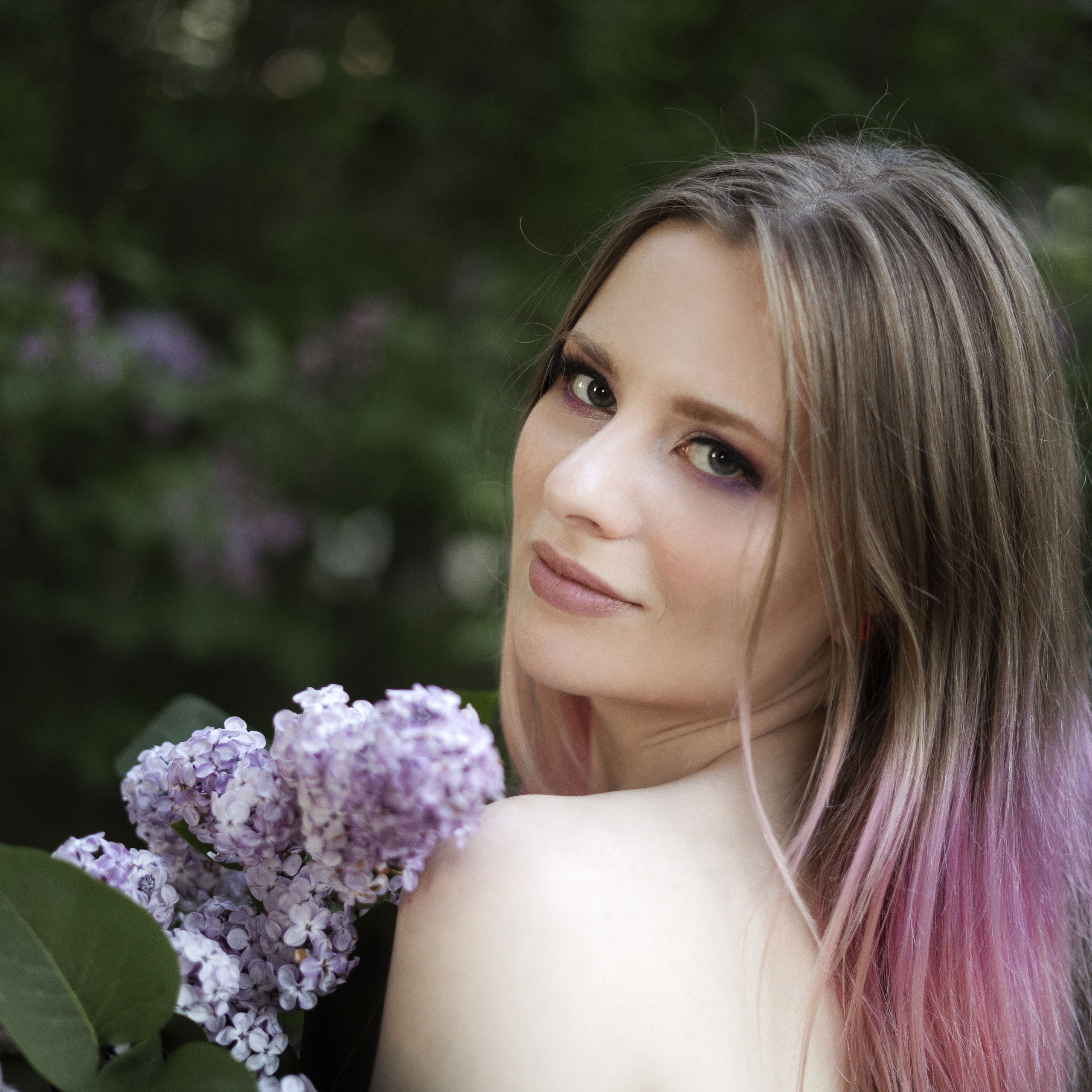 Вероника (букет сирени)