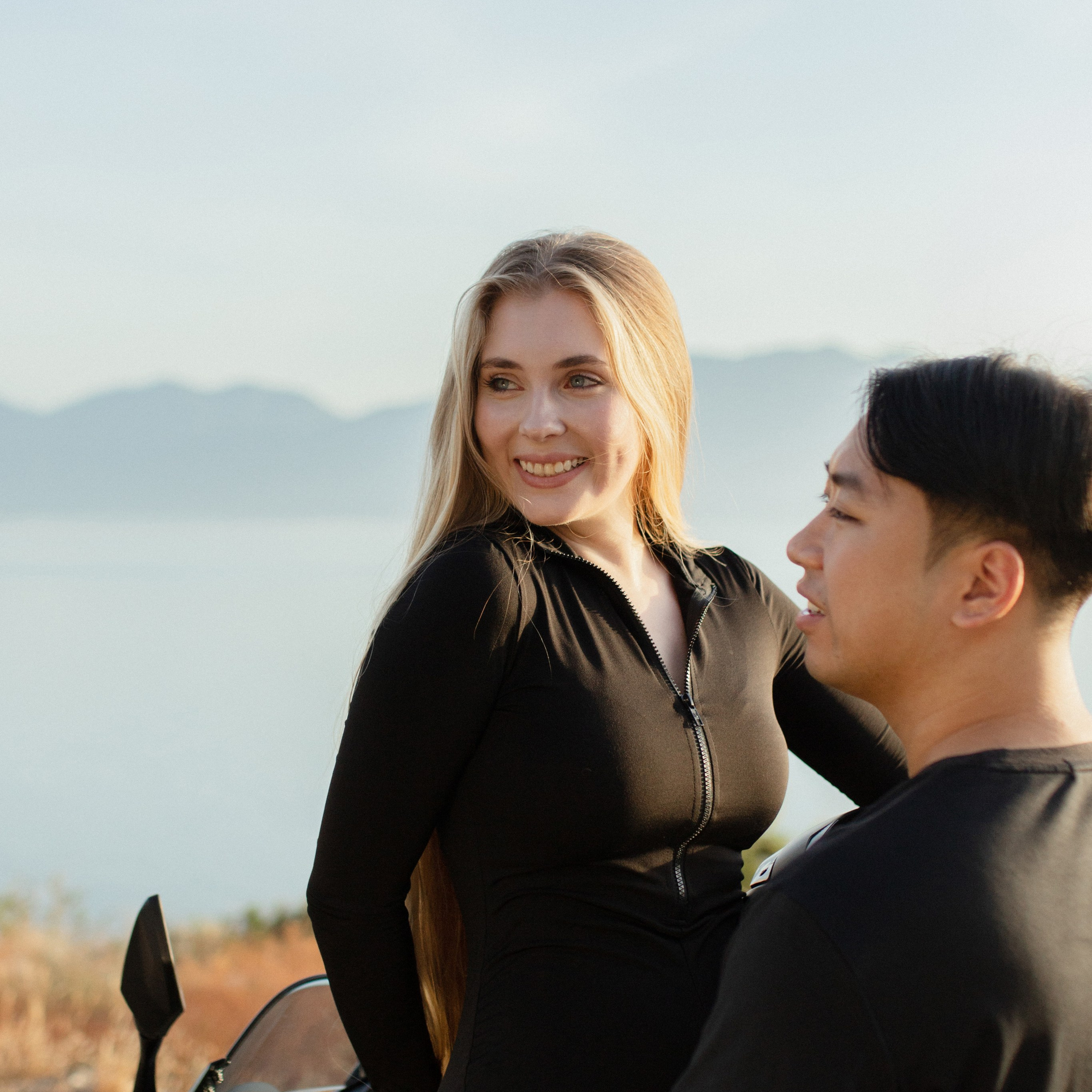 Рассветная прогулка на байках Кон и Ирина.Нячанг