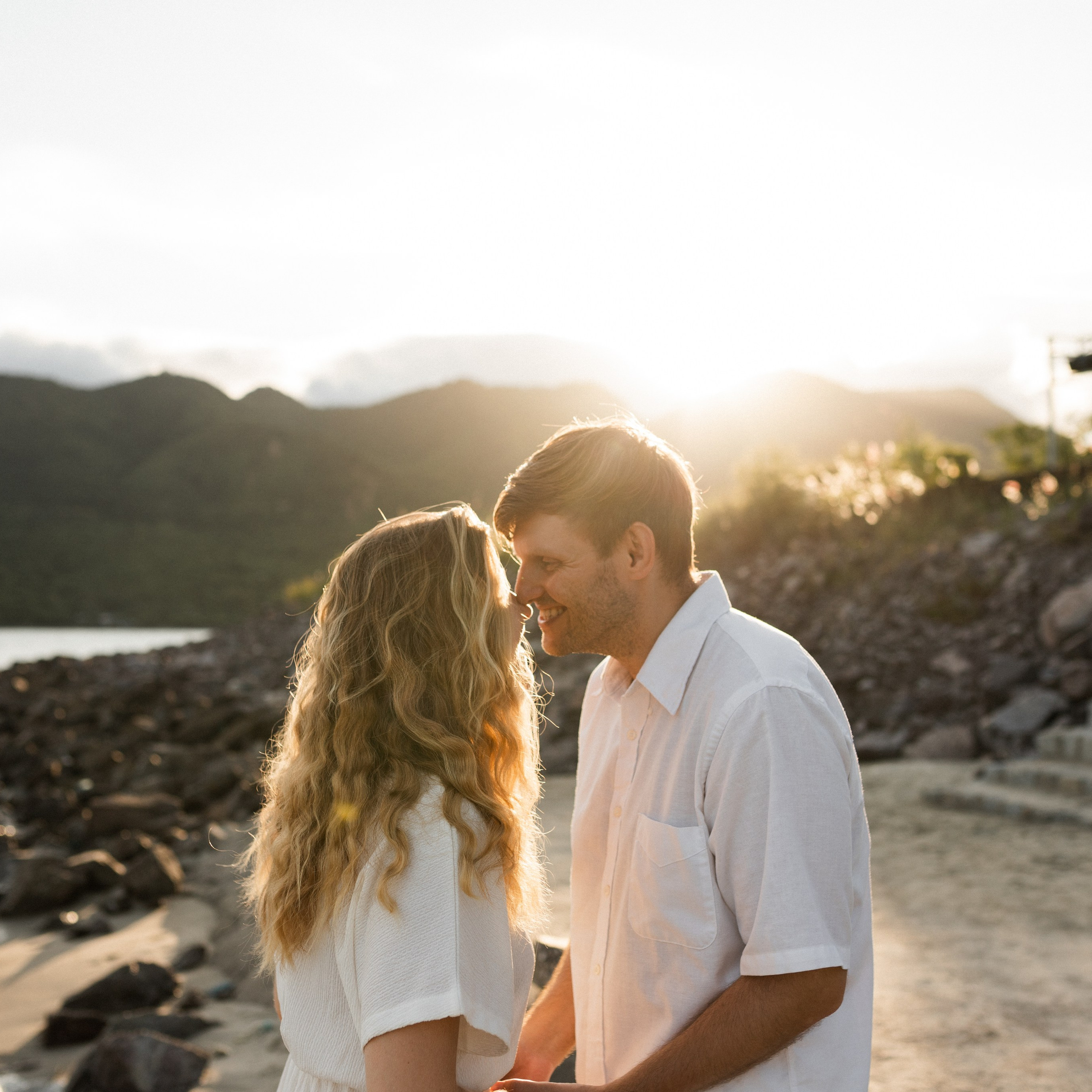 Свидание Натали и Андрея на закате.Вьетнам