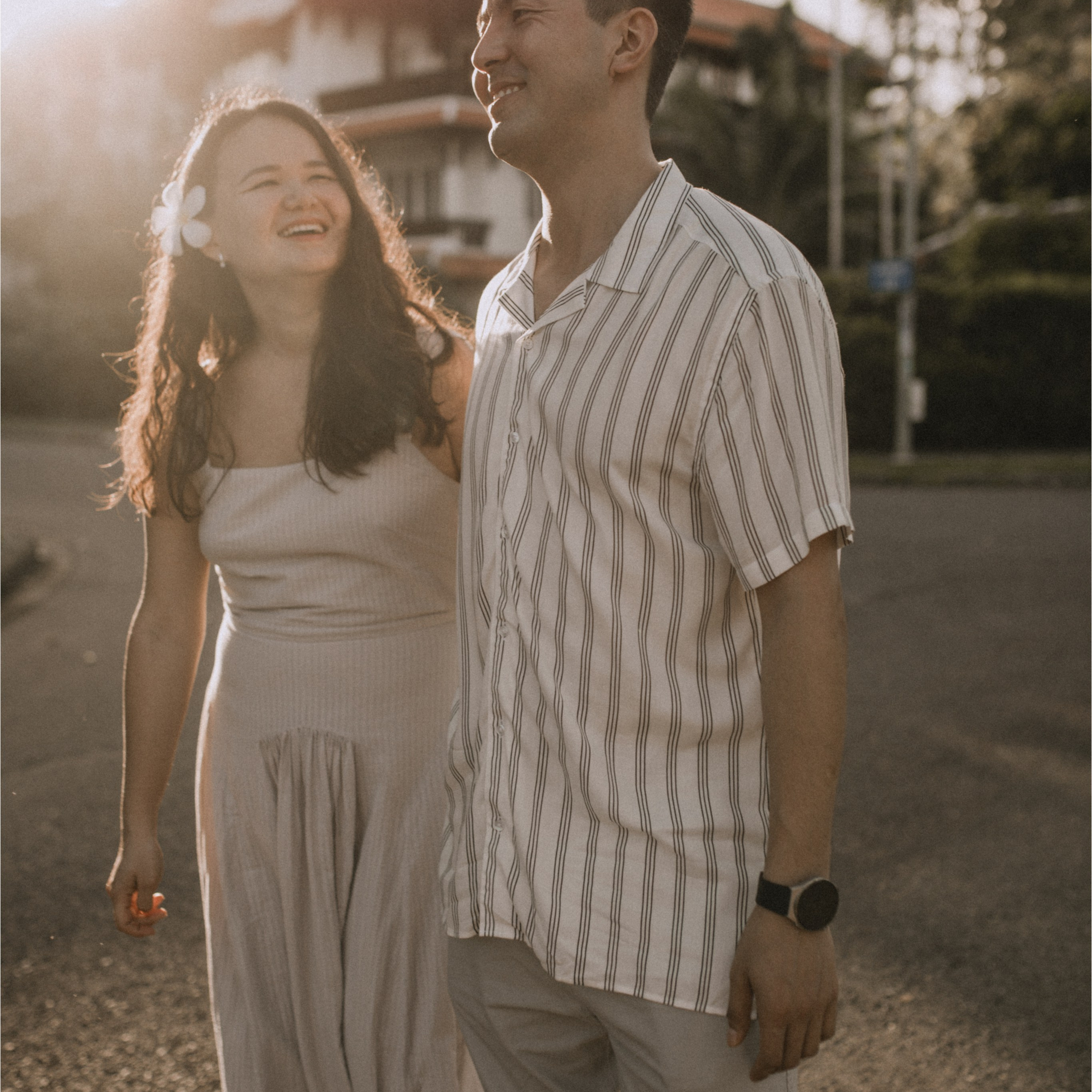 свидание на берегу моря Натали и Андрей