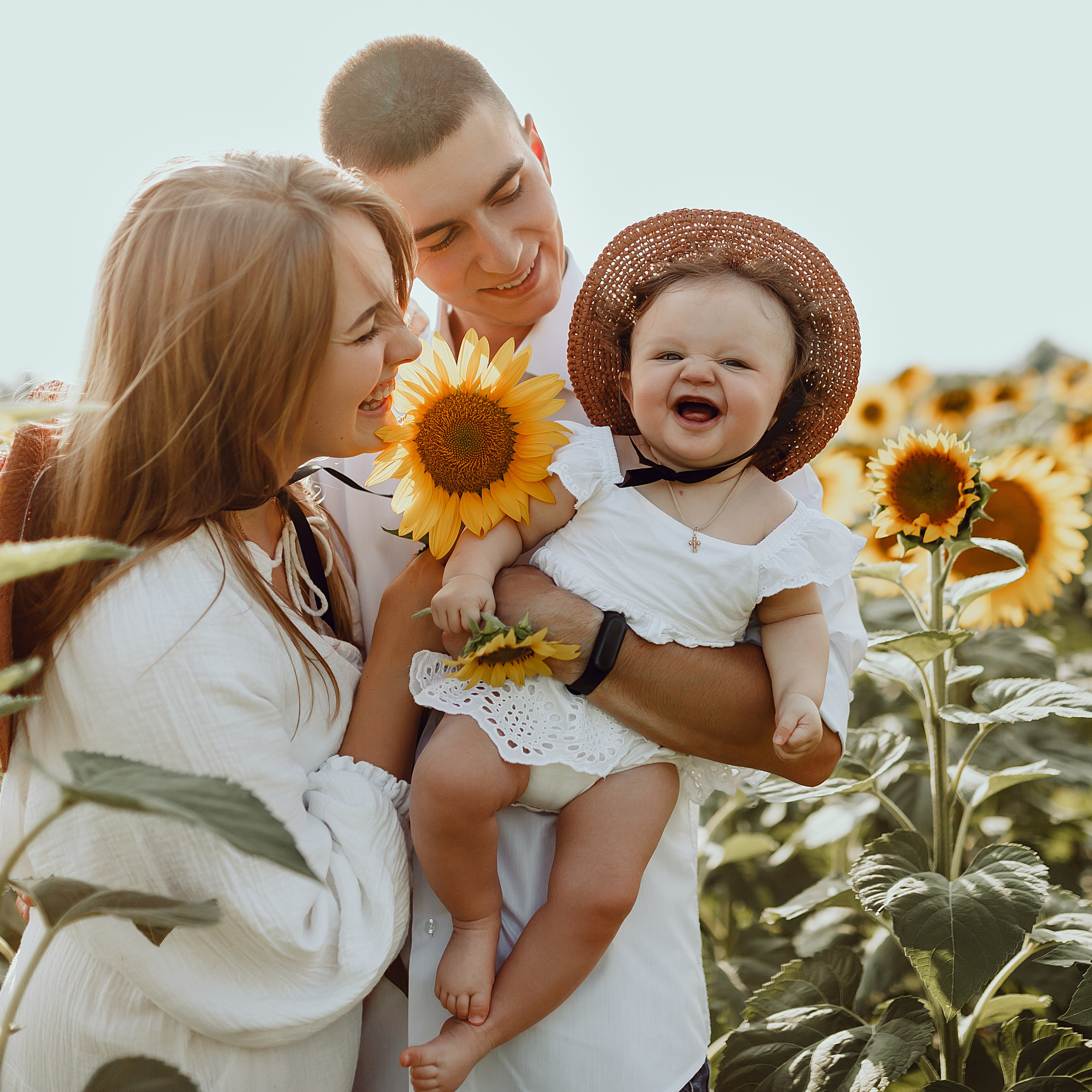 Даша, Кирилл и Ева