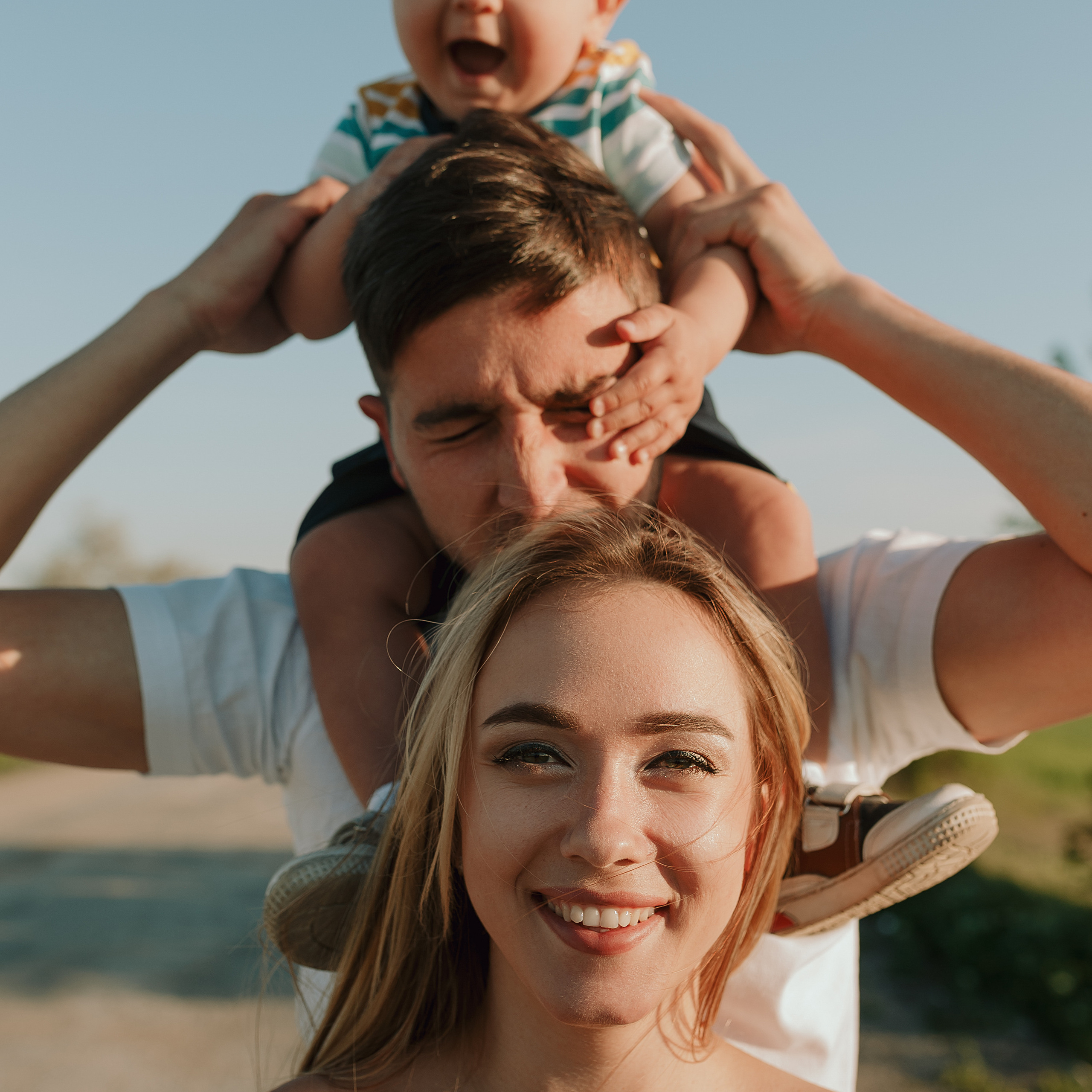 Наталья, Сергей и Артём