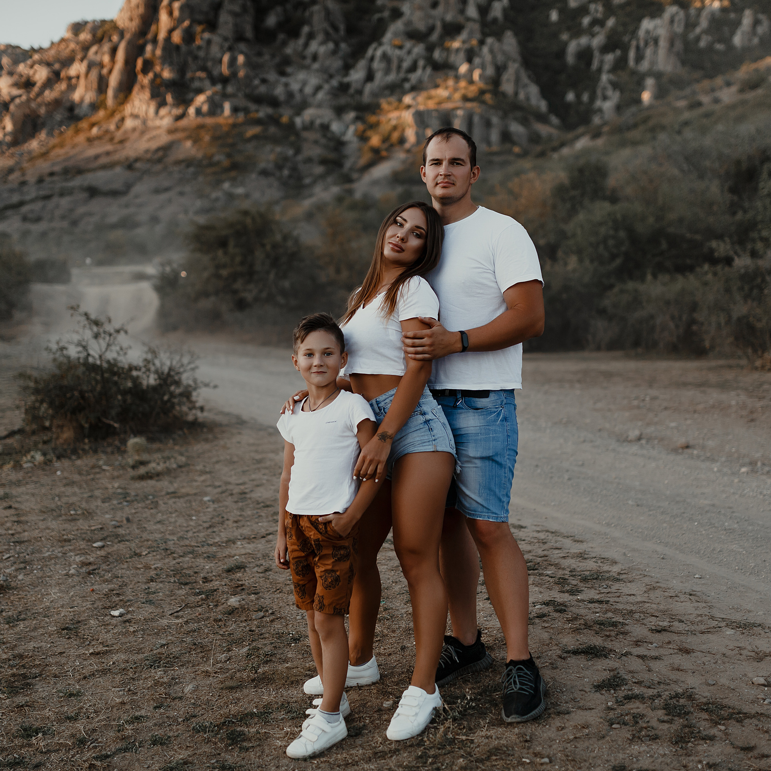 Алёна, Вадим и Никита