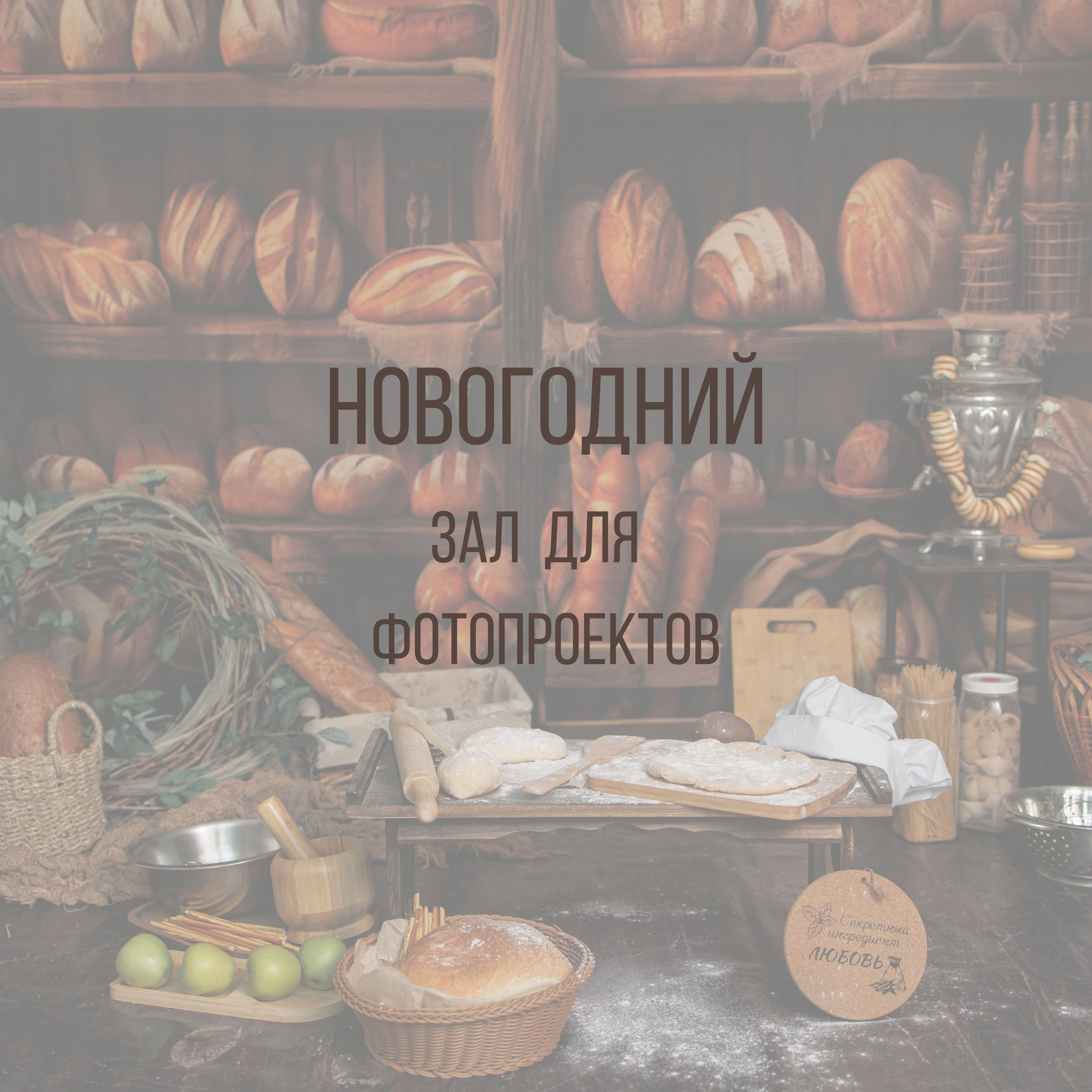 Новогодний Зал для фотопроектов