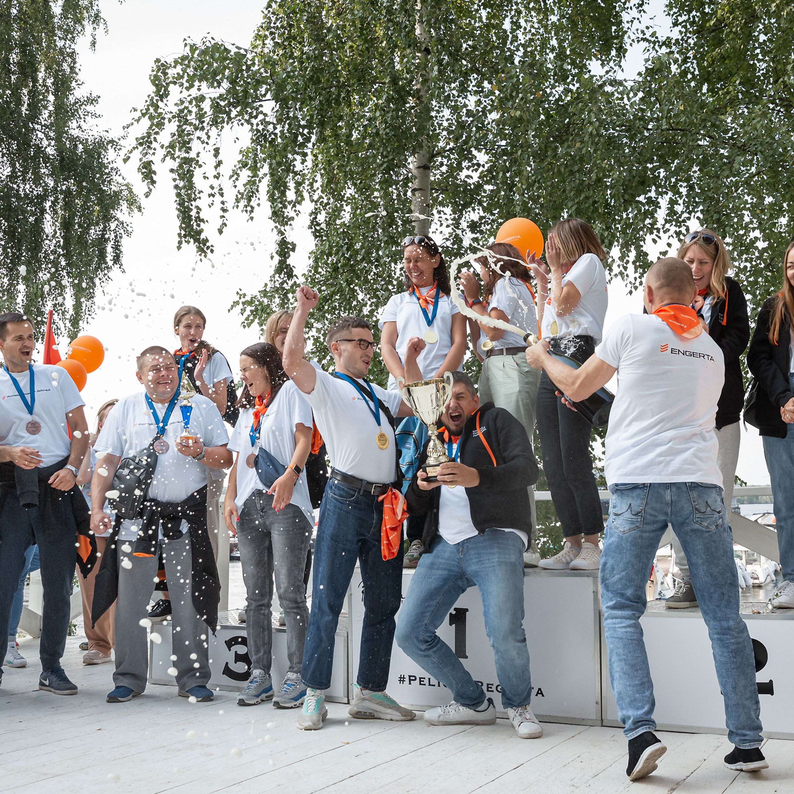 Корпоратив в яхт-клубе Пеликан