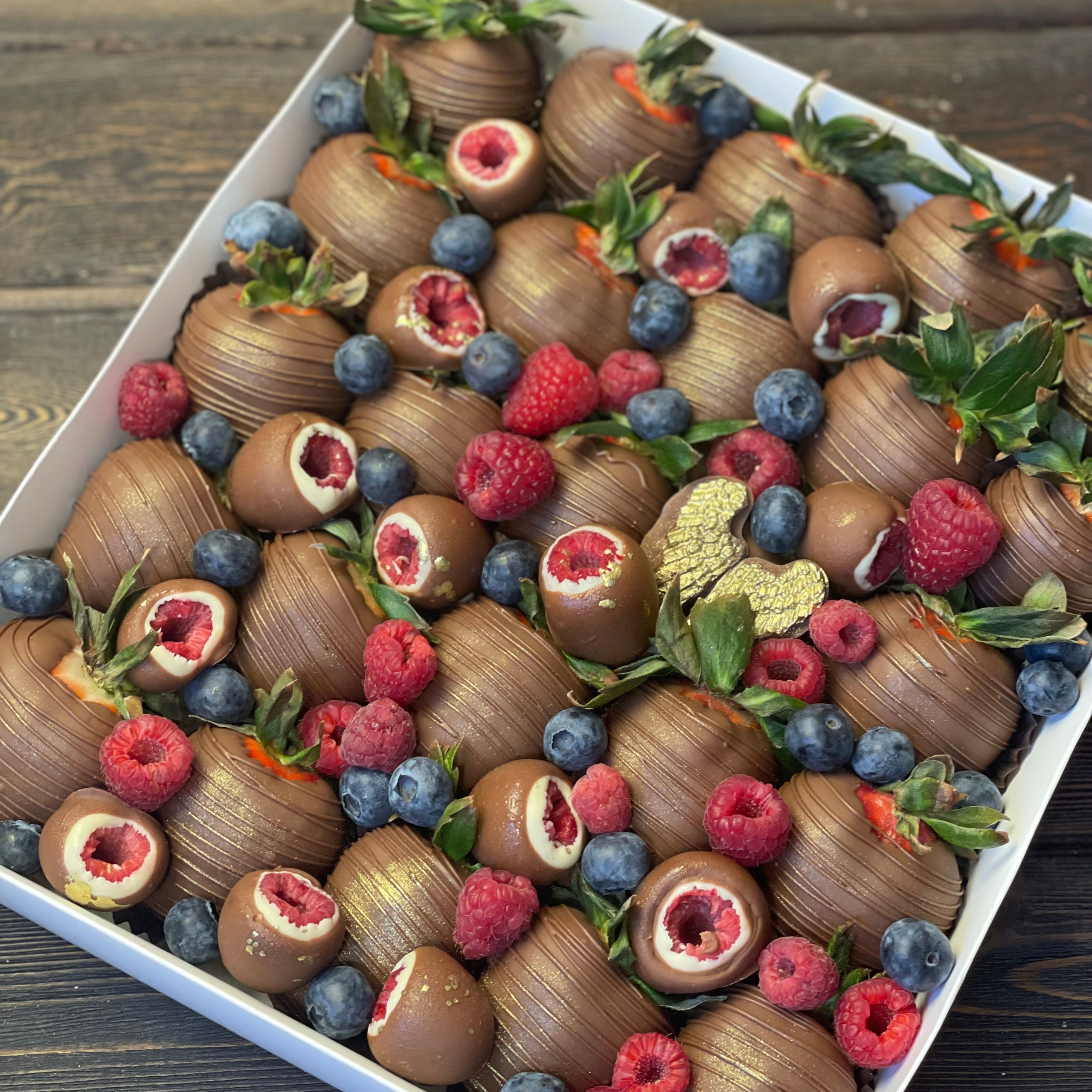 Набор Клубника в шоколаде «Мои мечты». Клубника в шоколаде в Сургуте