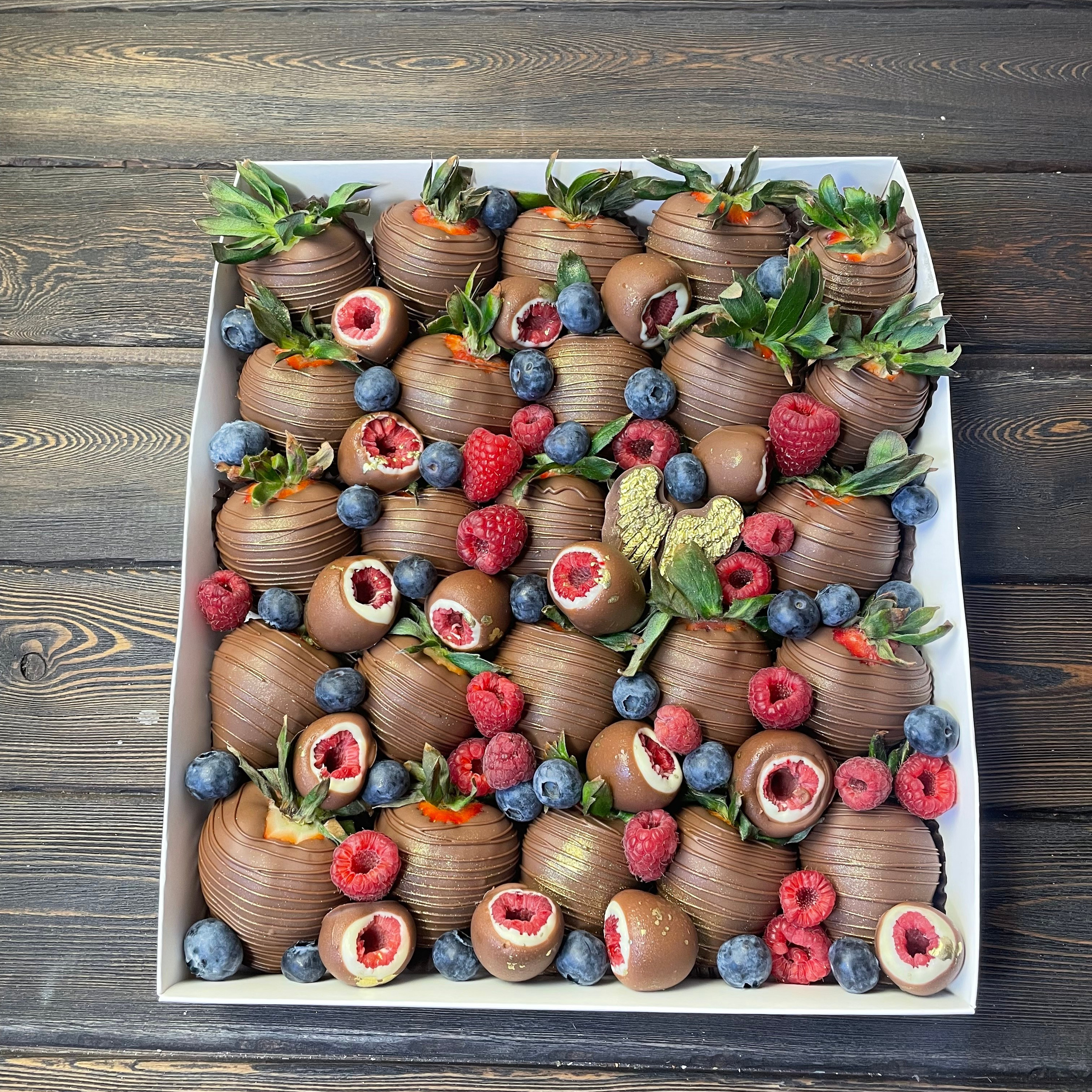 Набор Клубника в шоколаде «Мои мечты». Клубника в шоколаде в Сургуте