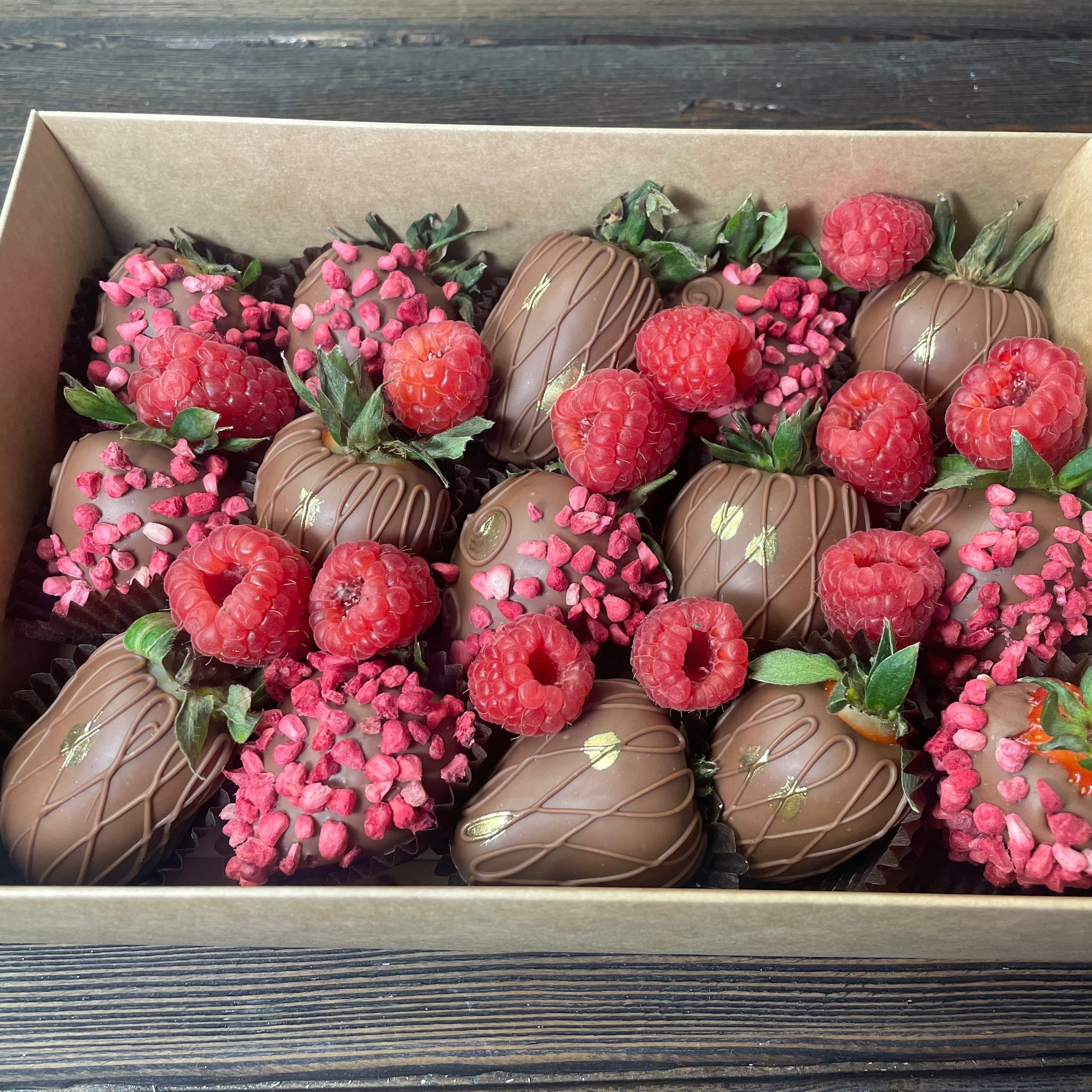 Набор Клубника в шоколаде «Переполох». Клубника в шоколаде в Сургуте