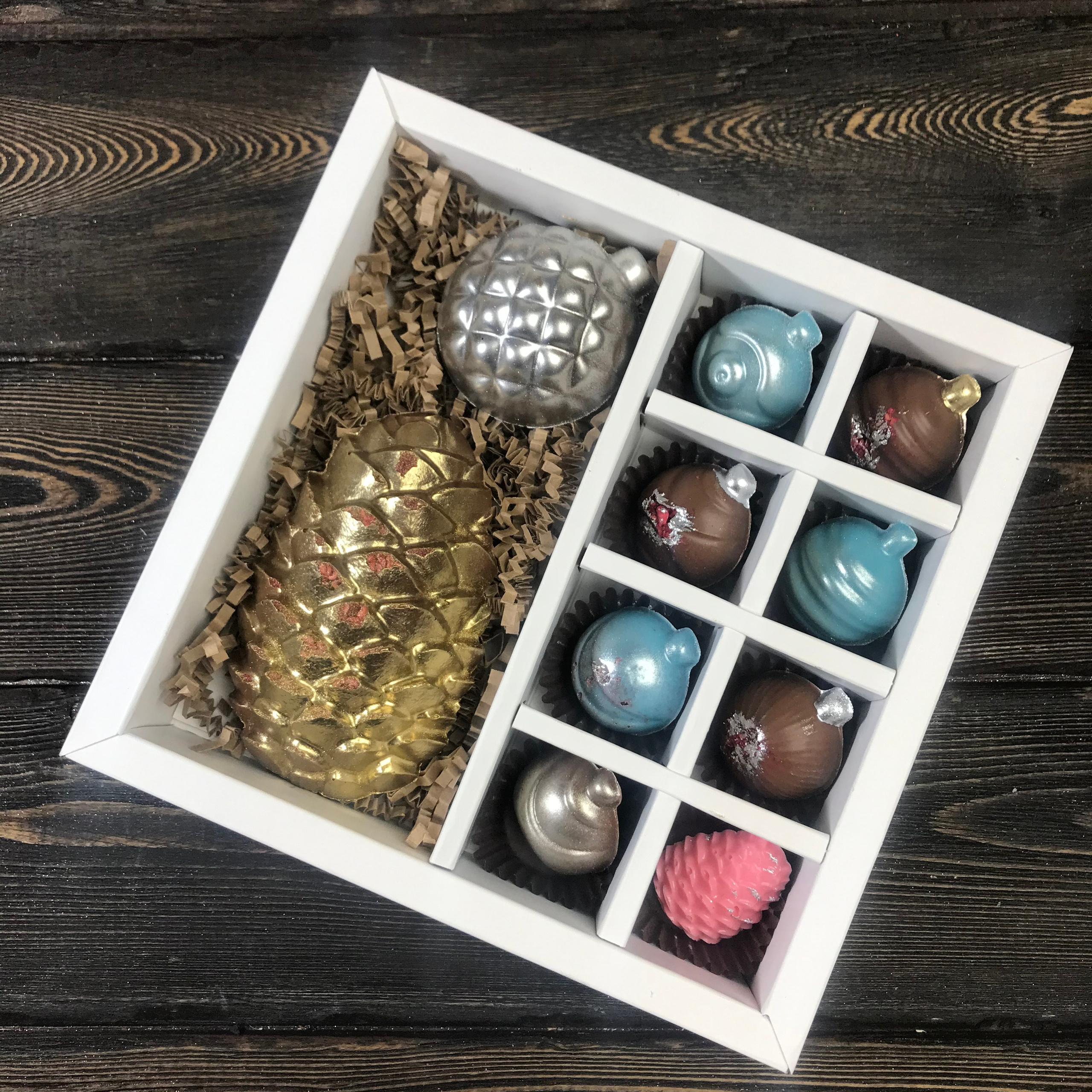 Шоколадный набор "Шишка". Клубника в шоколаде в Сургуте