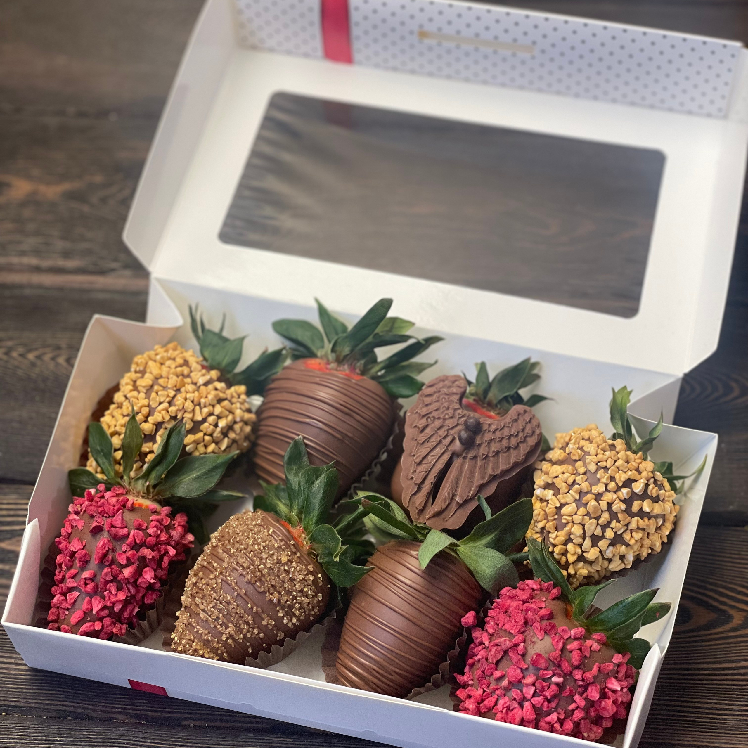 Набор Клубника в шоколаде «Грешница». Клубника в шоколаде в Сургуте