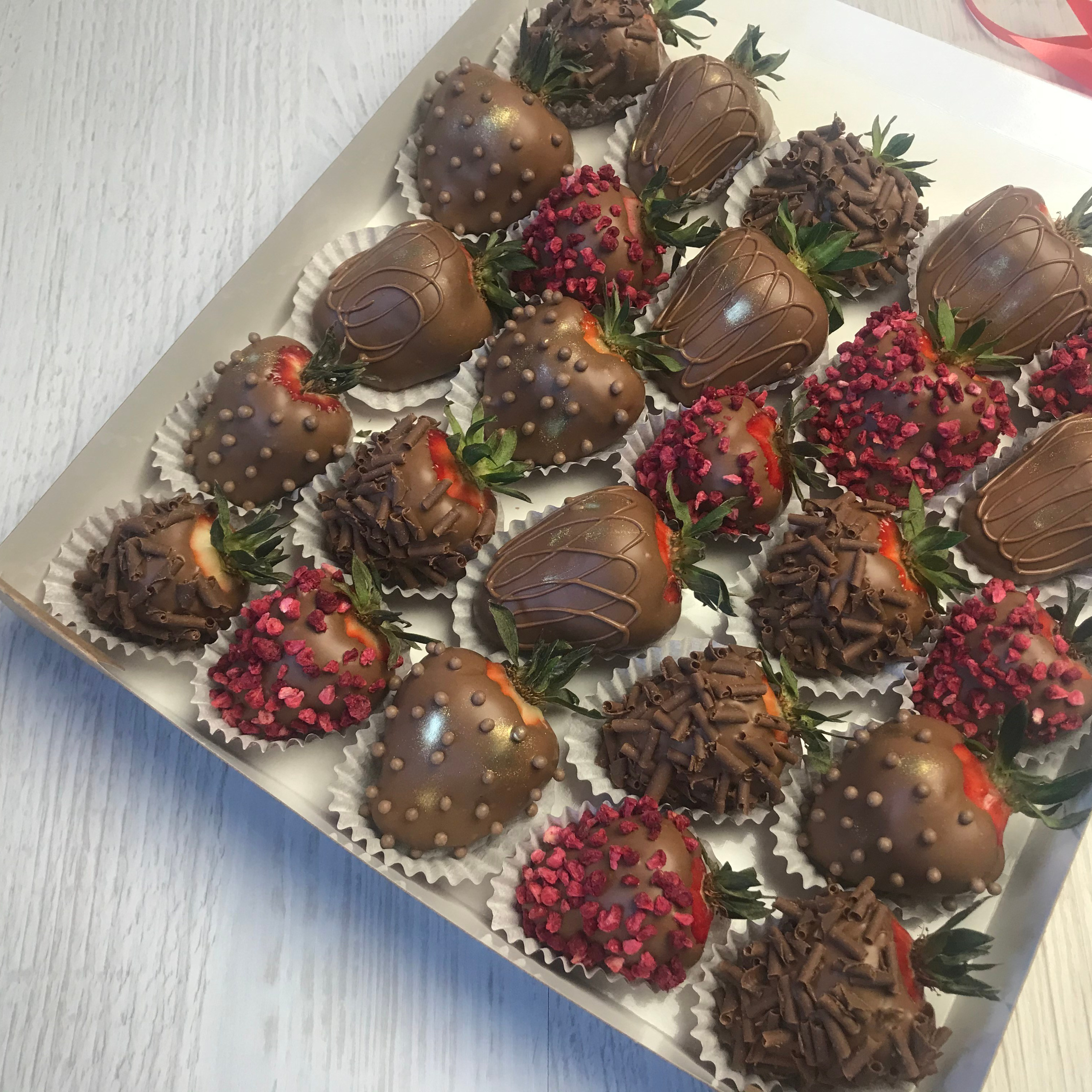 Набор Клубника в шоколаде "Тайное желание". Клубника в шоколаде в Сургуте