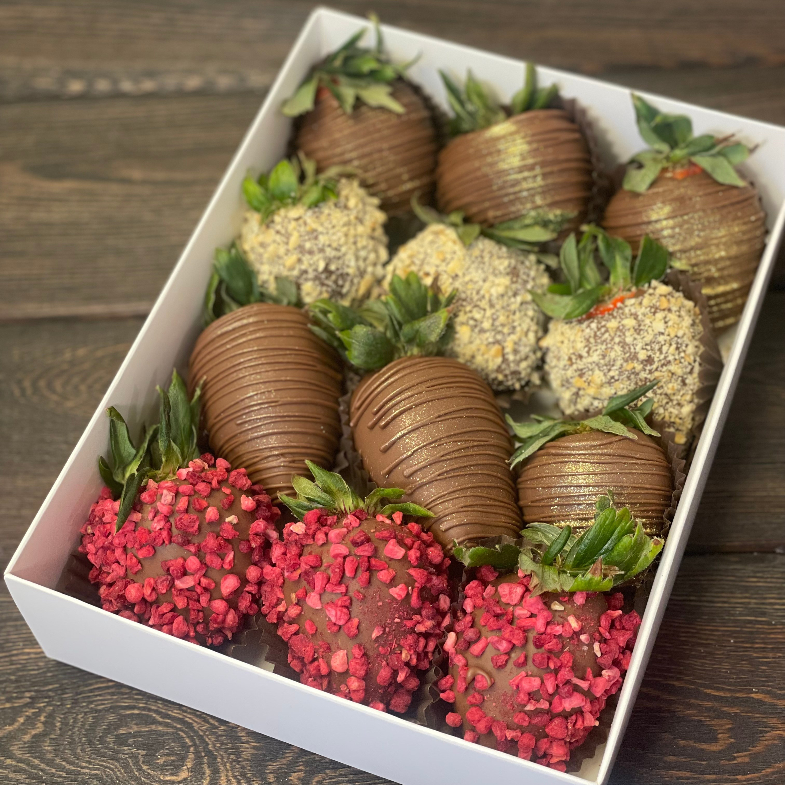 Набор Клубника в шоколаде «Влечение». Клубника в шоколаде в Сургуте