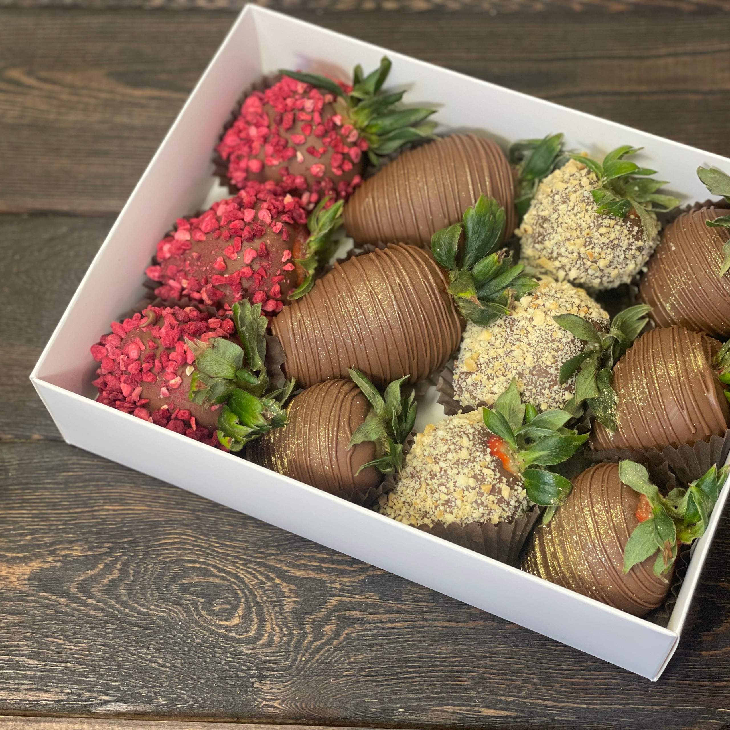 Набор Клубника в шоколаде «Влечение». Клубника в шоколаде в Сургуте