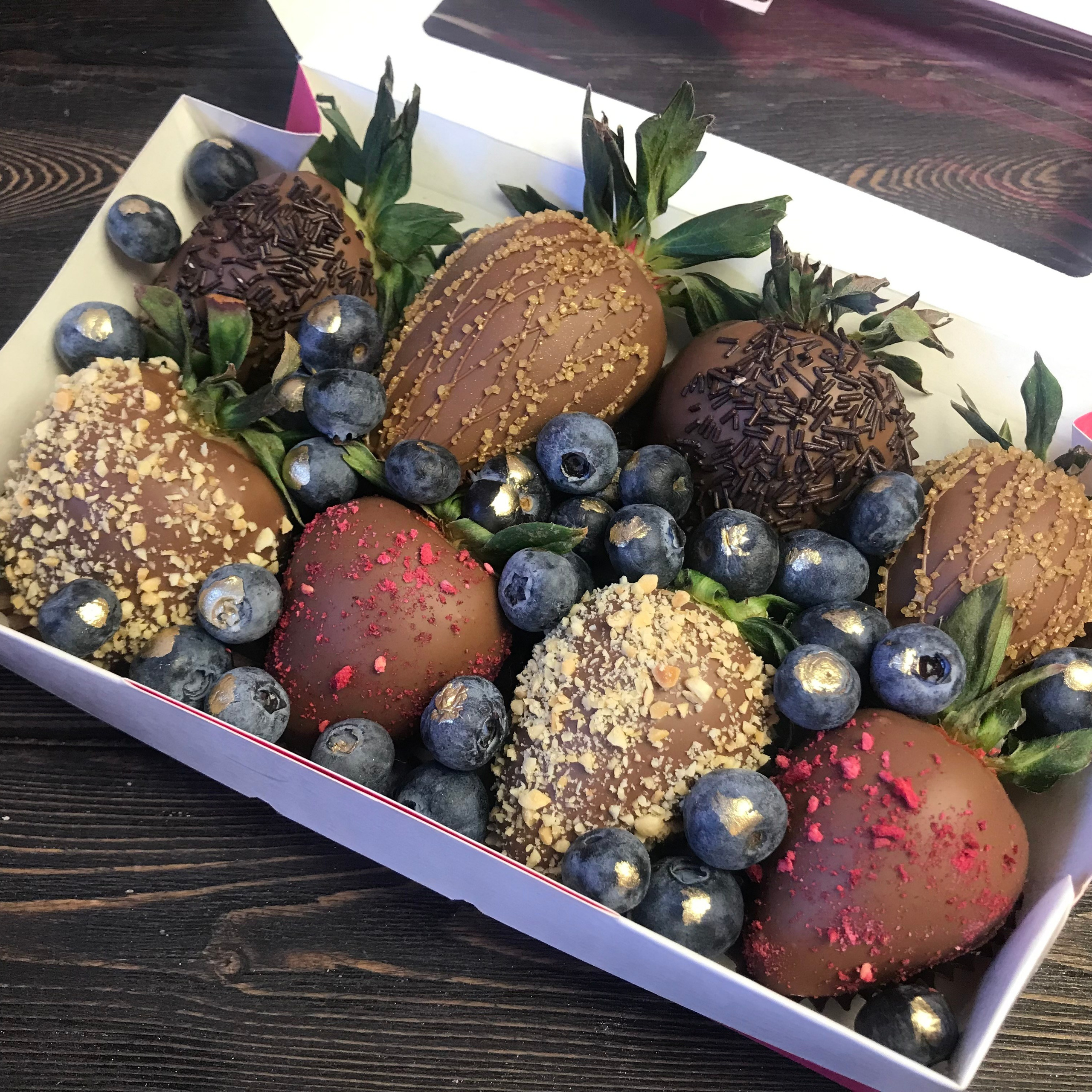 Набор Клубника в шоколаде «Лесная нимфа». Клубника в шоколаде в Сургуте