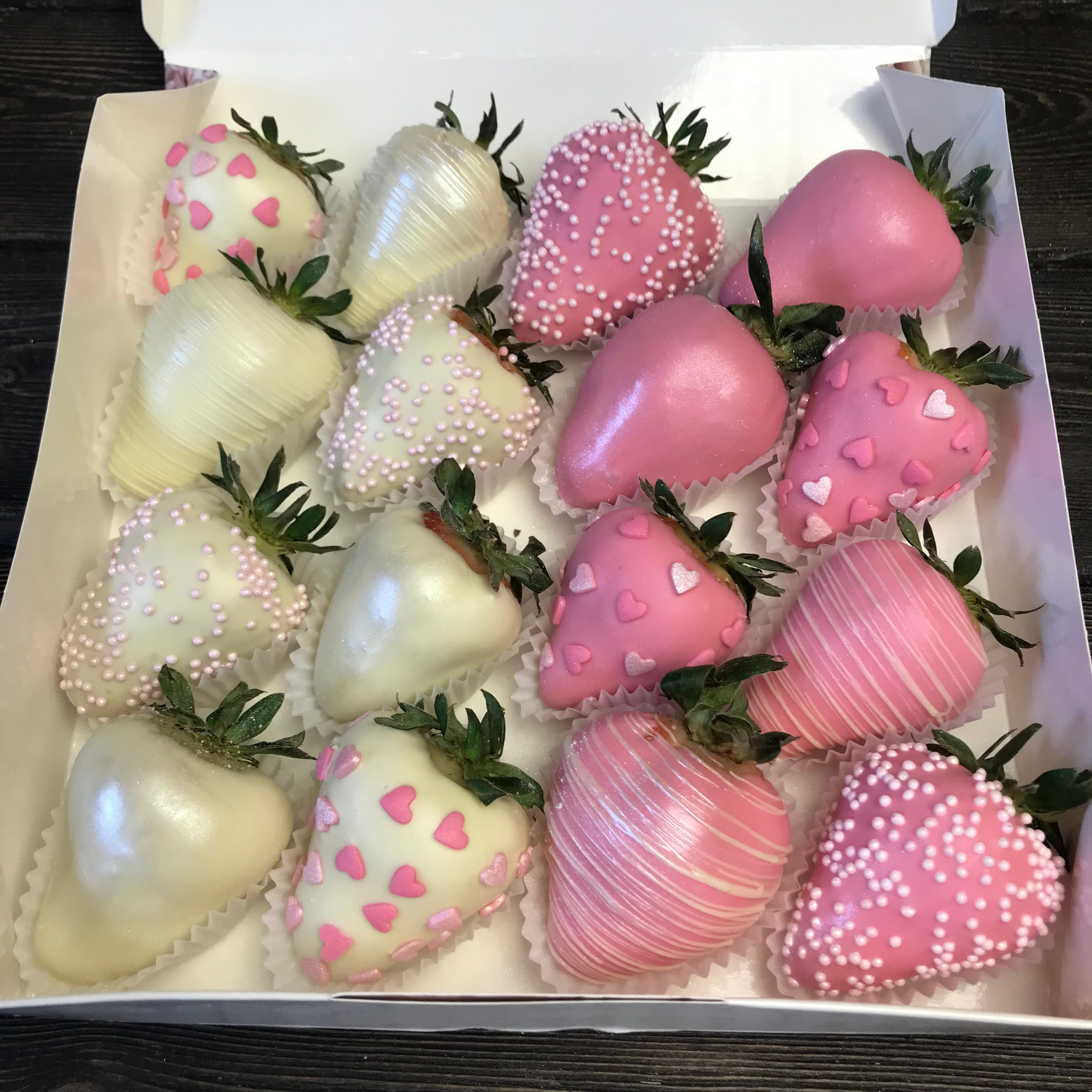 Набор Клубника в шоколаде «Сердечки». Клубника в шоколаде в Сургуте