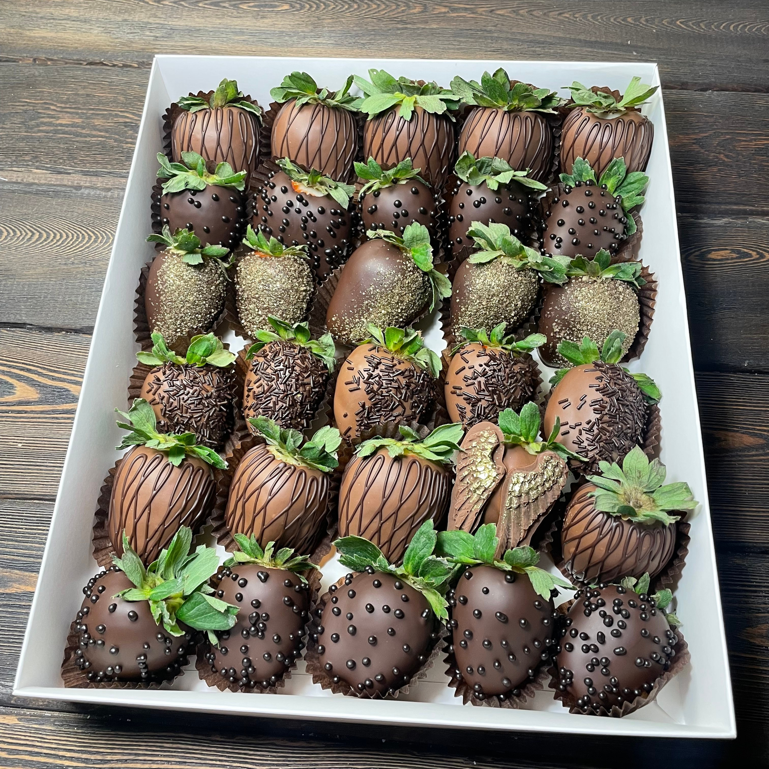 Набор Клубника в шоколаде "Лунная мелодия". Клубника в шоколаде в Сургуте