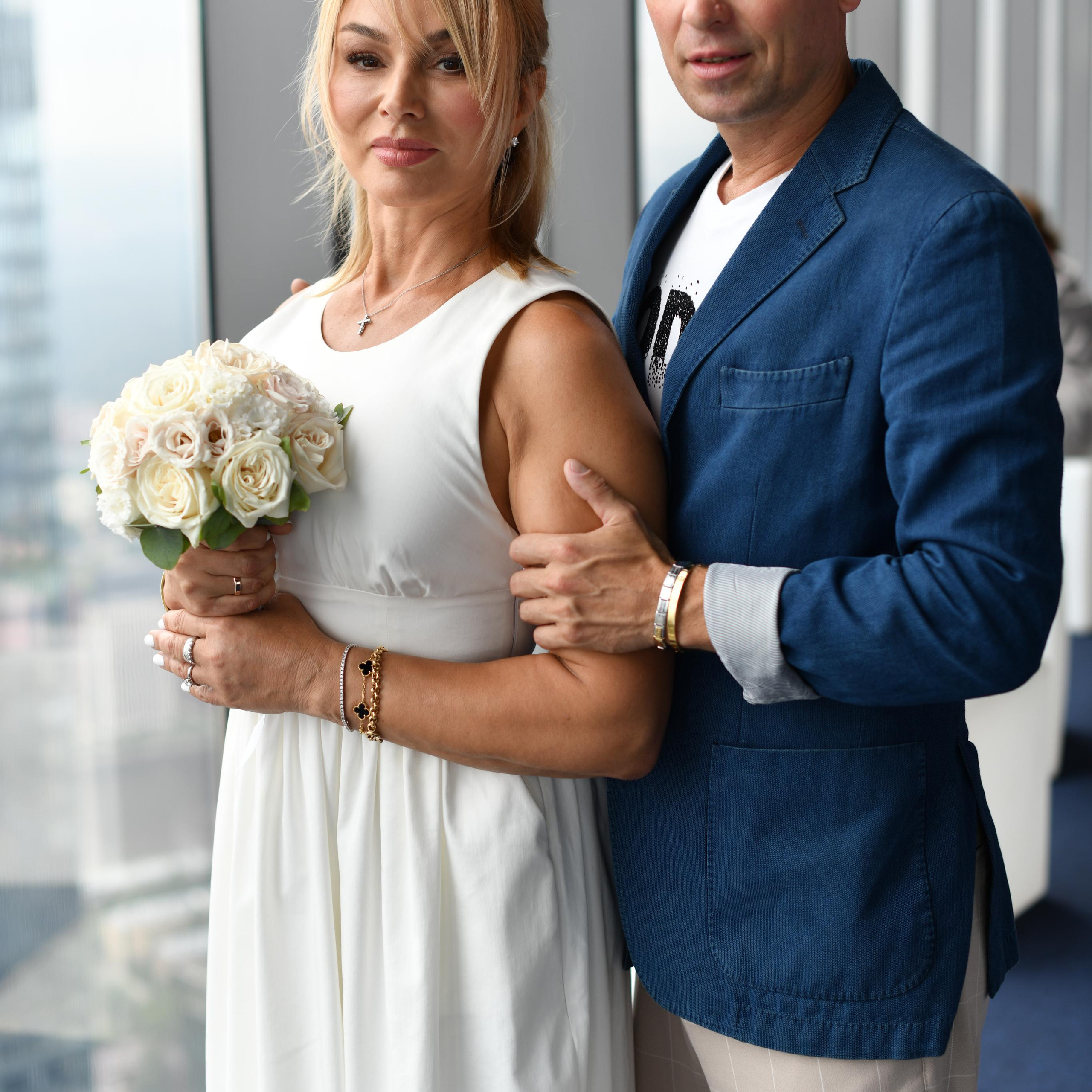 Павел и Лилия роспись в Башне Федерация