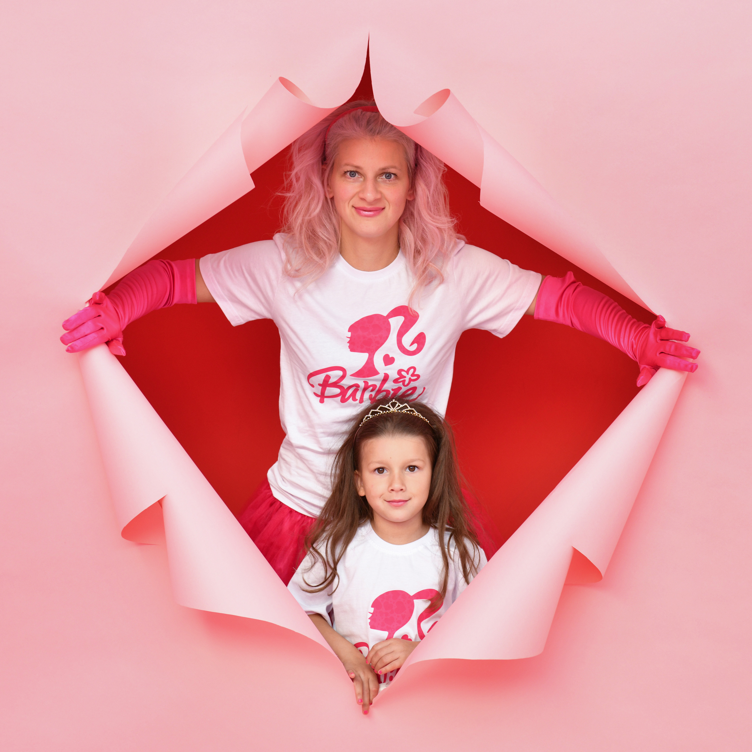 Марина с дочкой