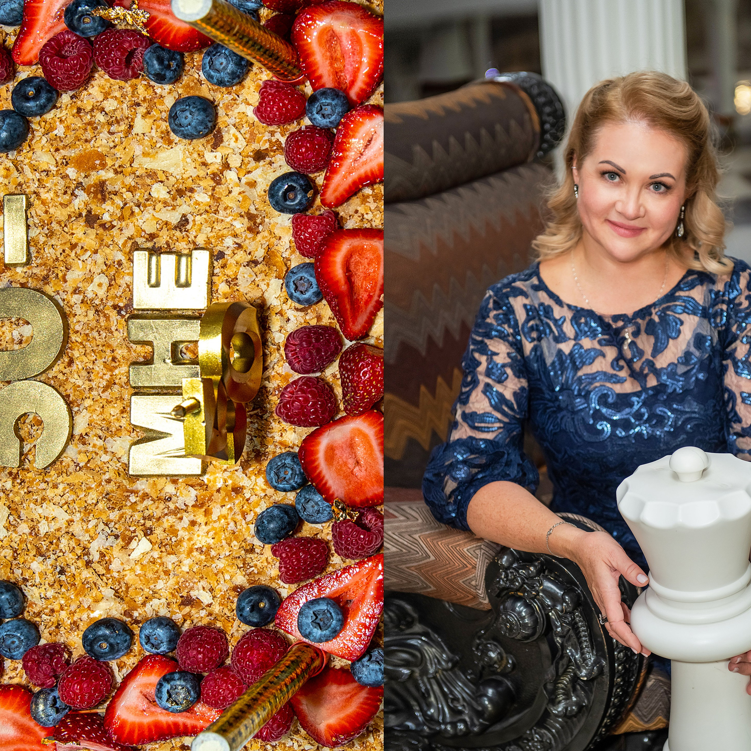 Альбом Юбилей Елены, 21×30см. 5разв, 10страниц, листы гибкие, плотные