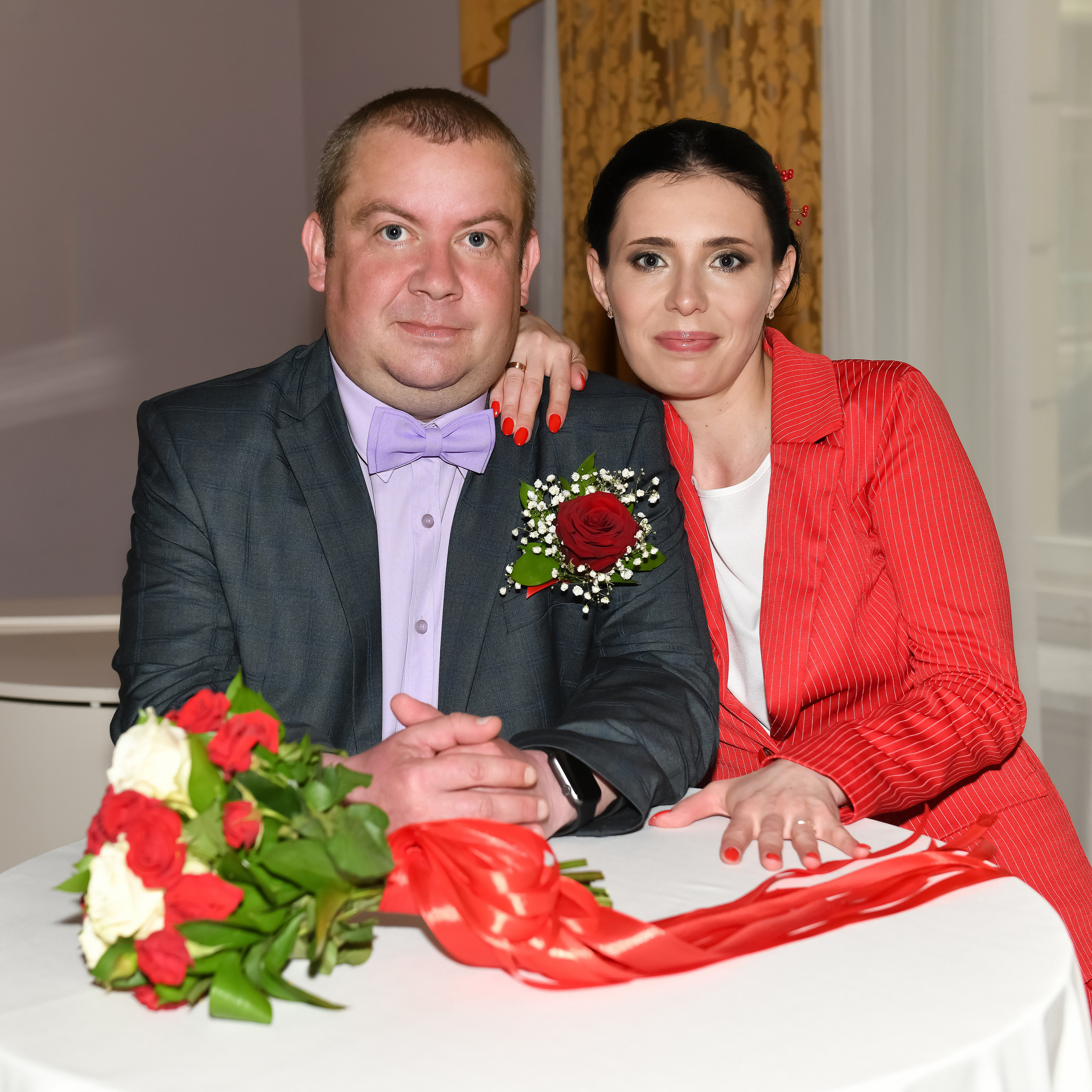 Регистрация брака Ирины и Владимира