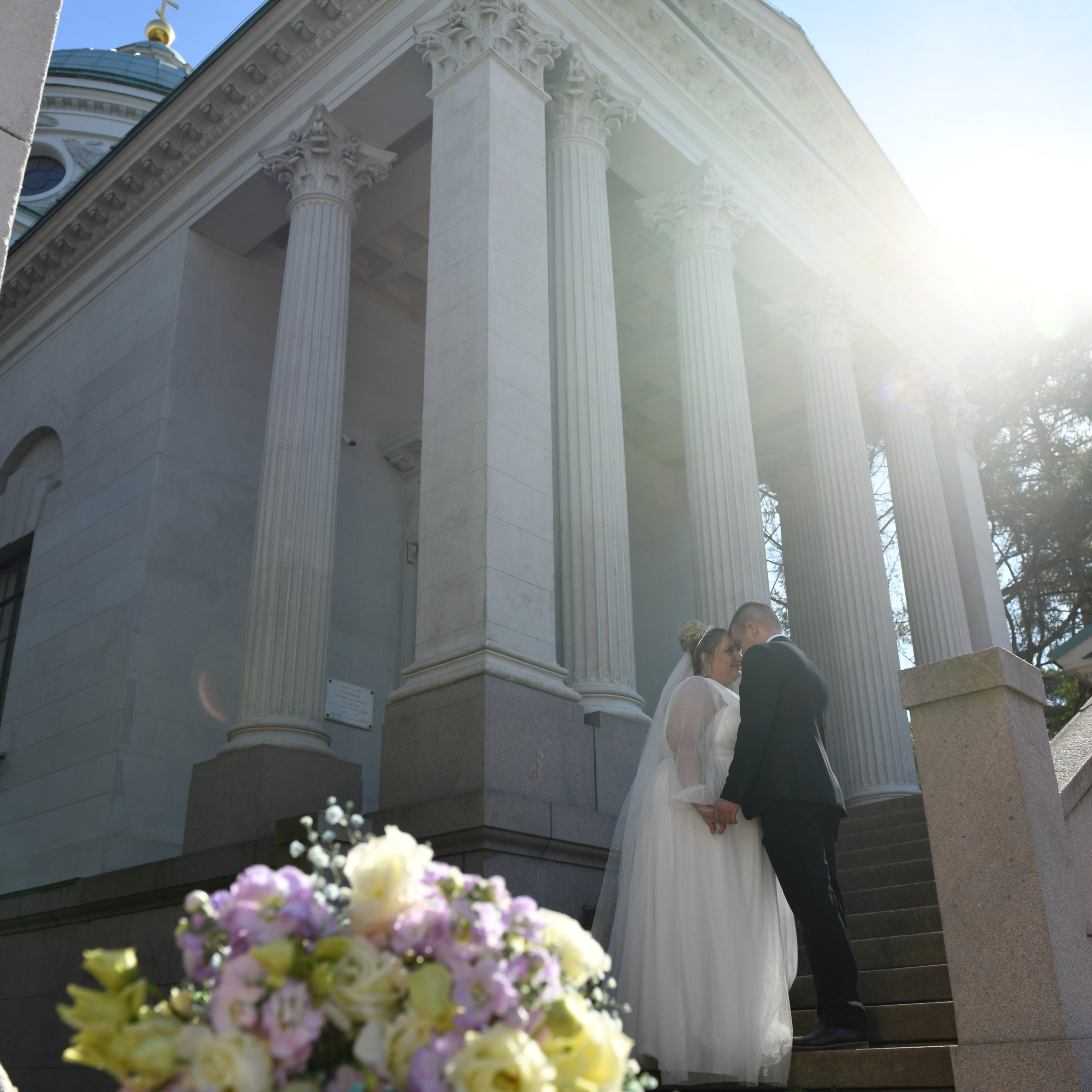 Анастасия и Максим. Регистрация и прогулка в усадьбе Архангельское