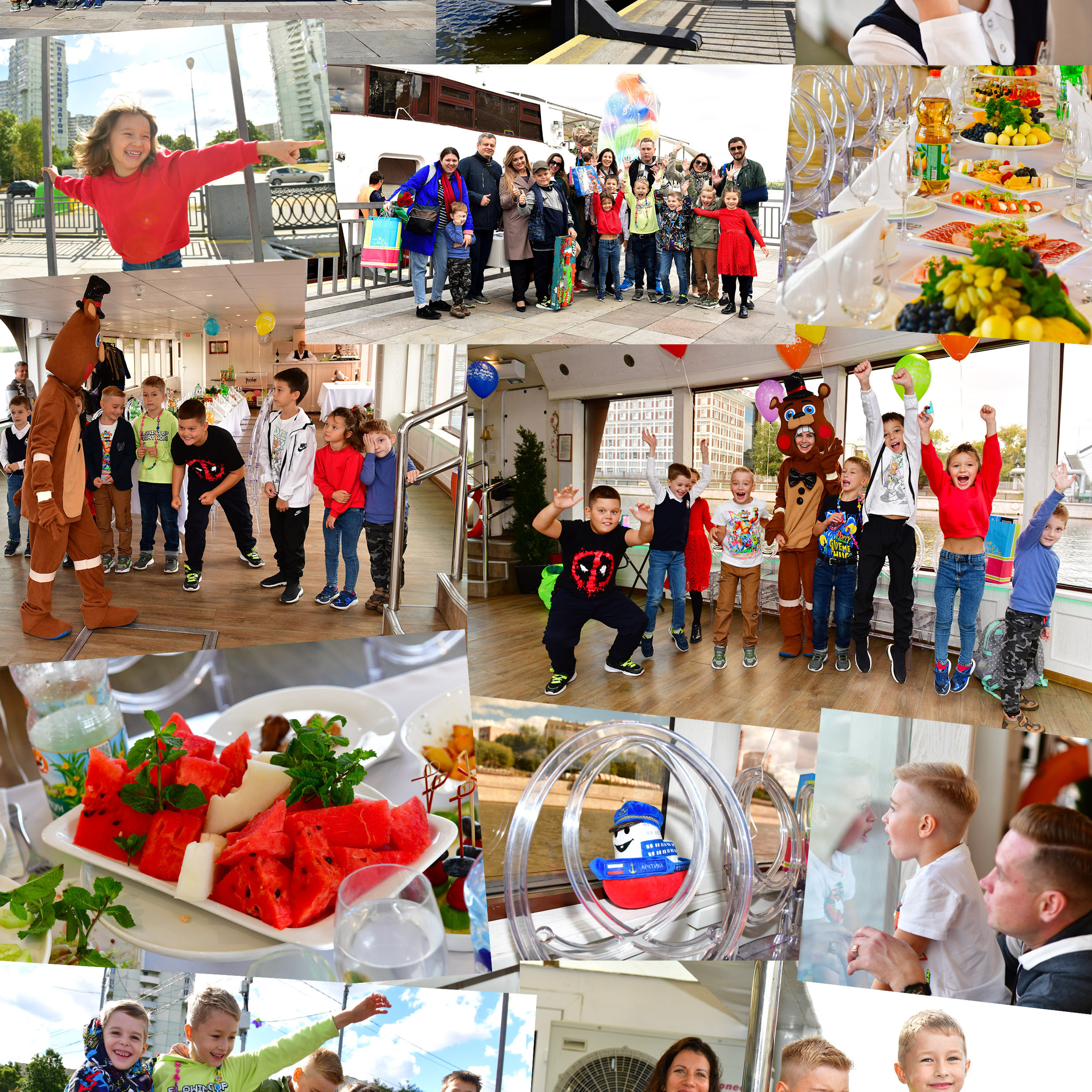 Кленовый бульвар. ДР на теплоходе Благода