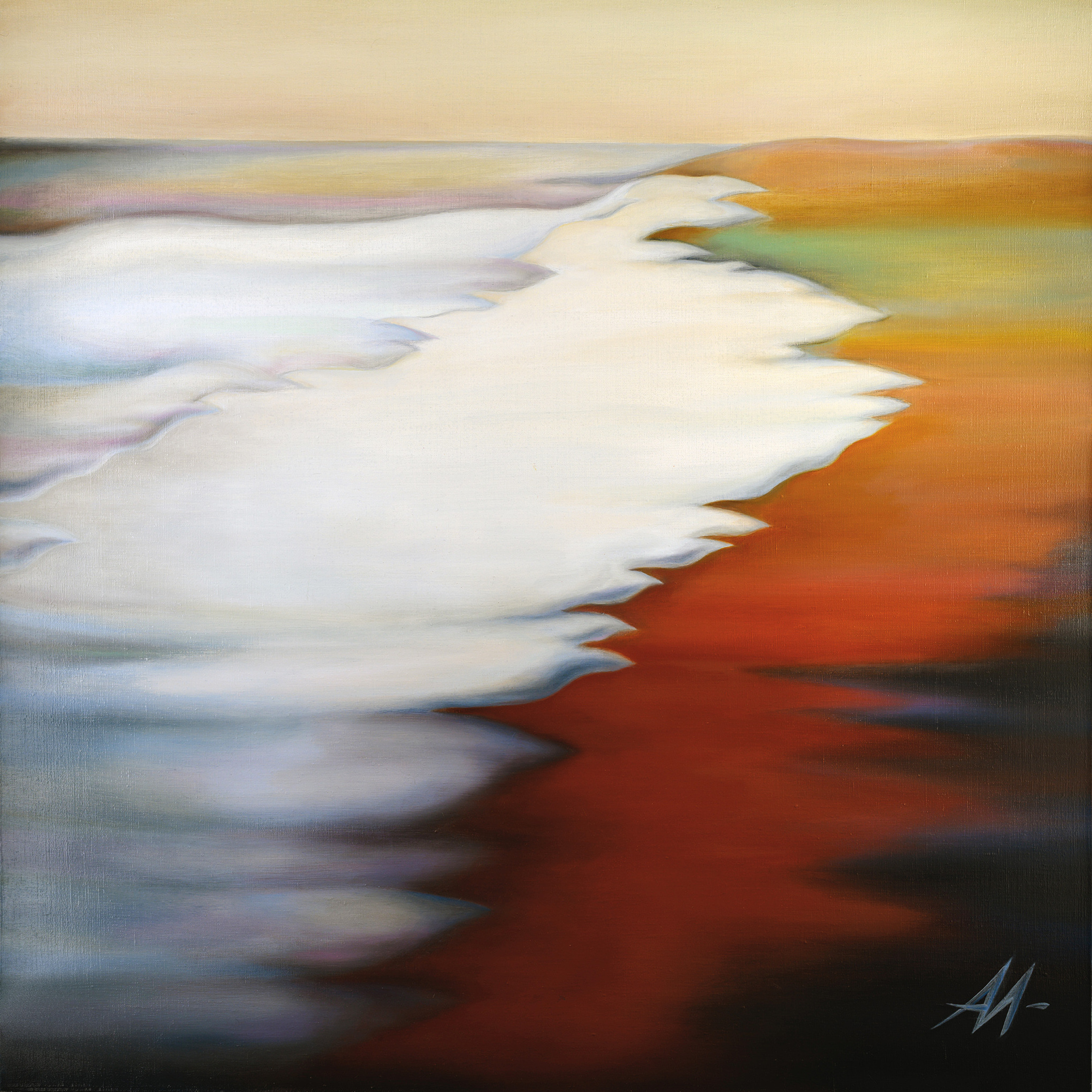 Художник Алексей Максимов. Живопись. Холст, масло. Берег.