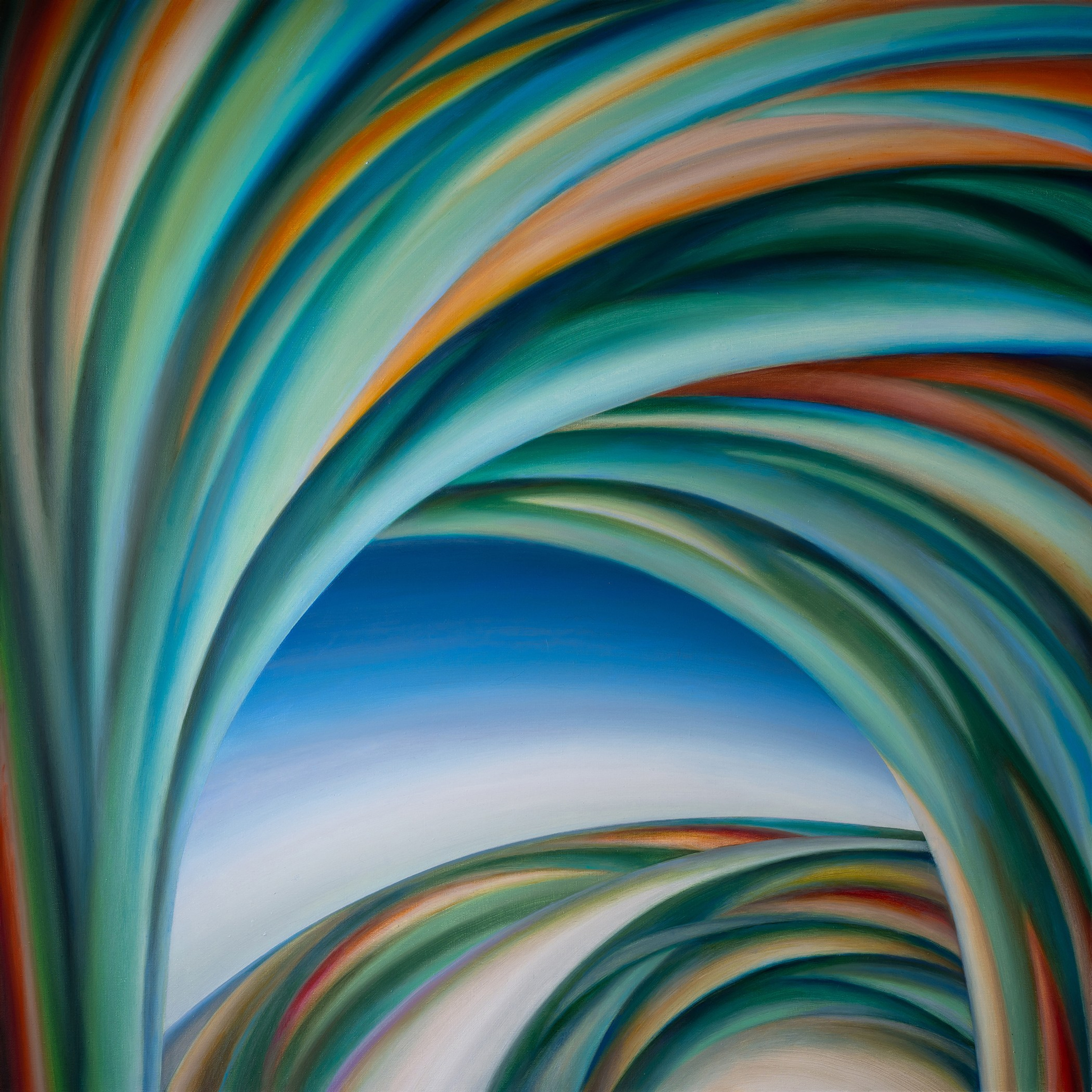 Художник Алексей Максимов. Сплетение, 2025,   холст, масло