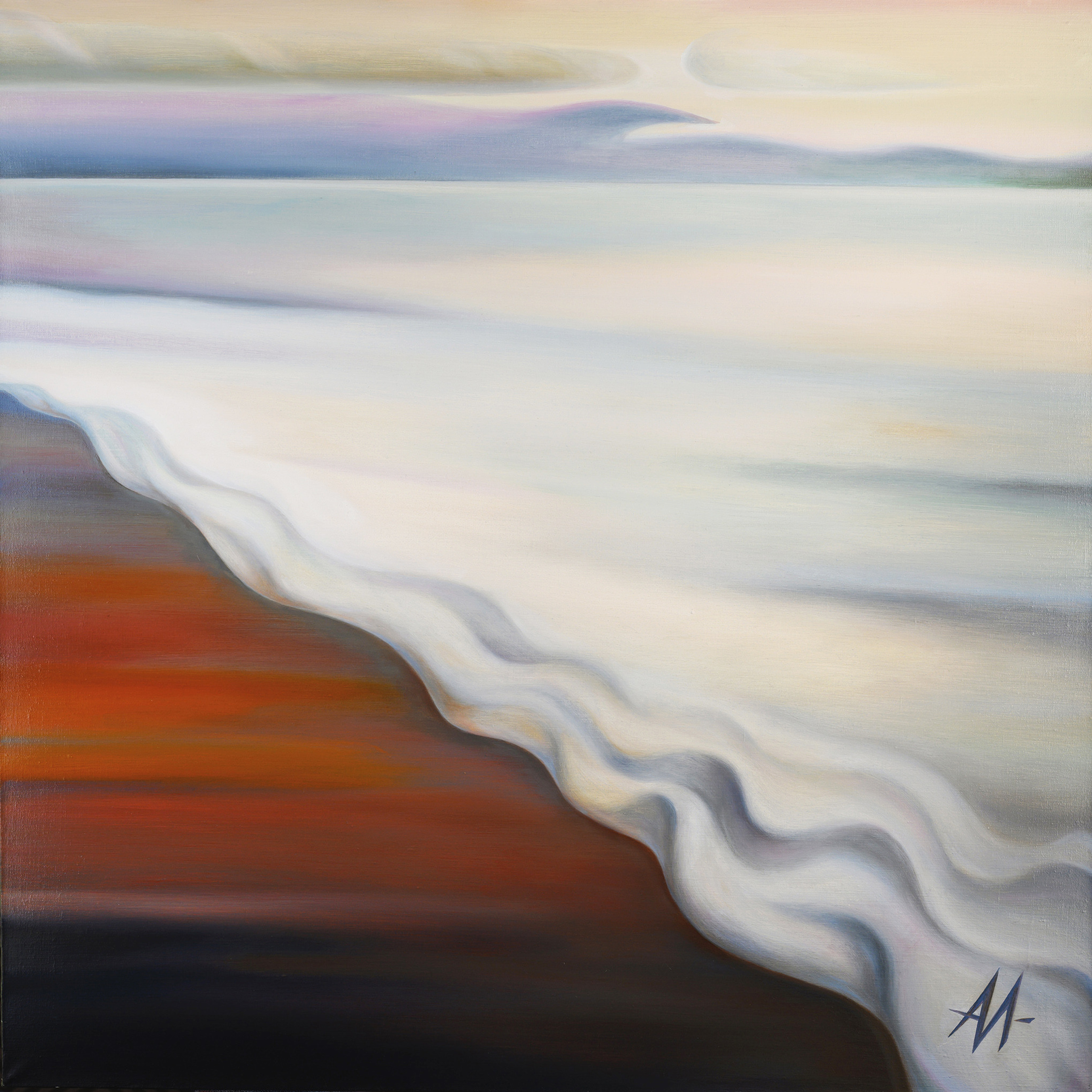 Художник Алексей Максимов. Живопись. Холст, масло. Волна.