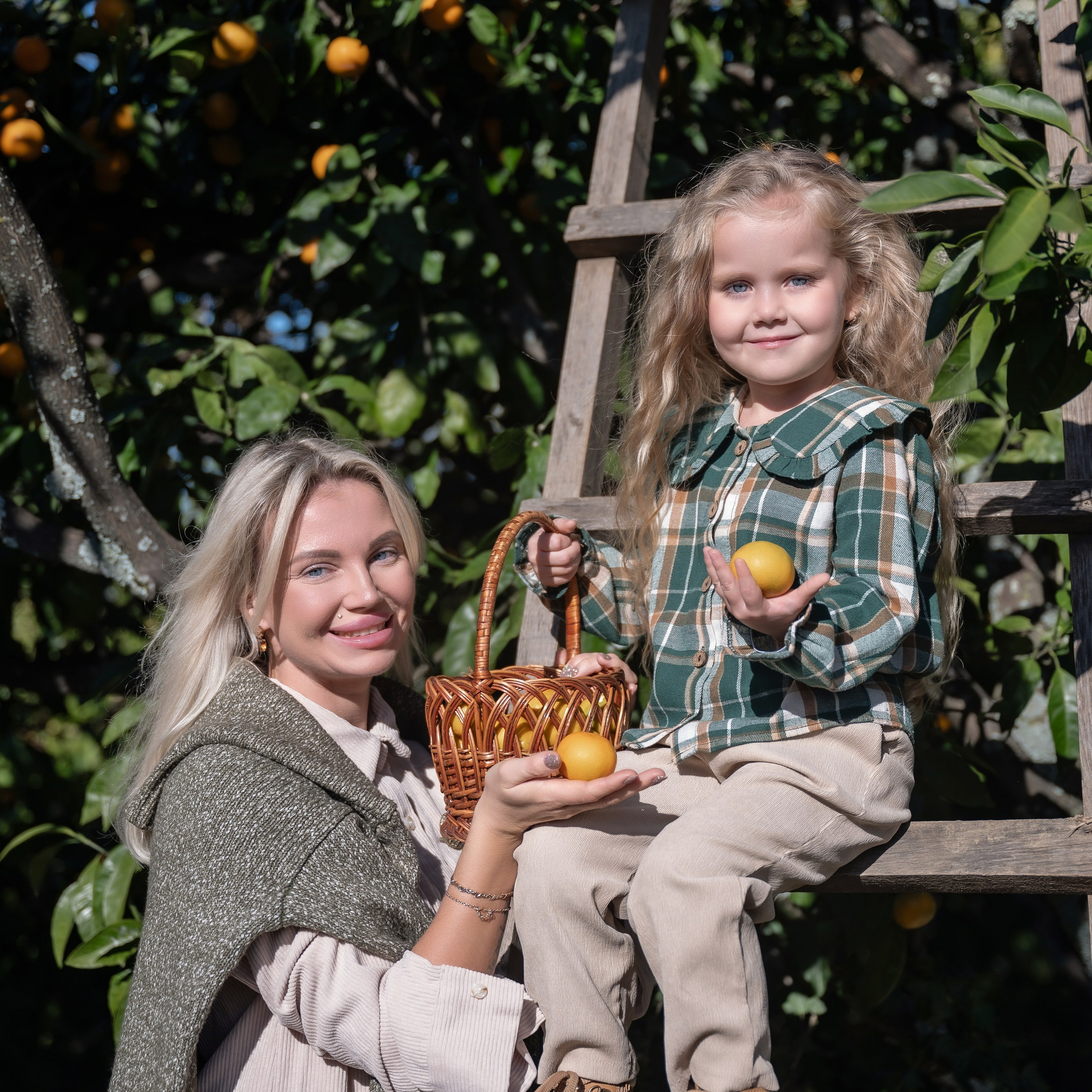 Мандариновый рай для Каролины и&nbsp;ее&nbsp;доченьки