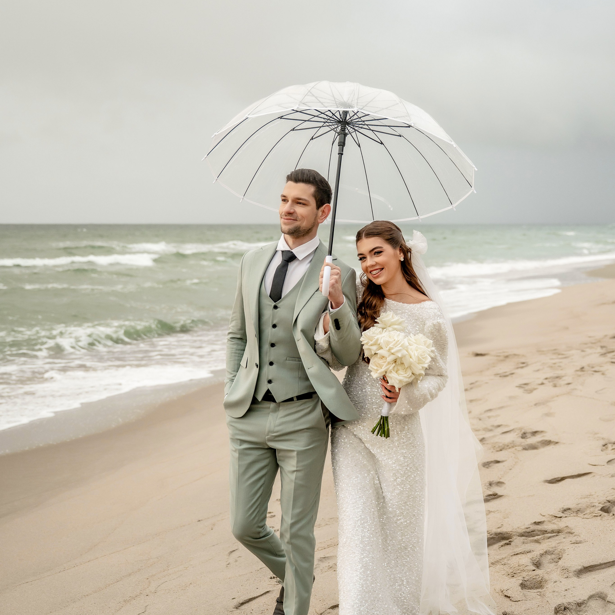 Свадебная прогулка на&nbsp;море