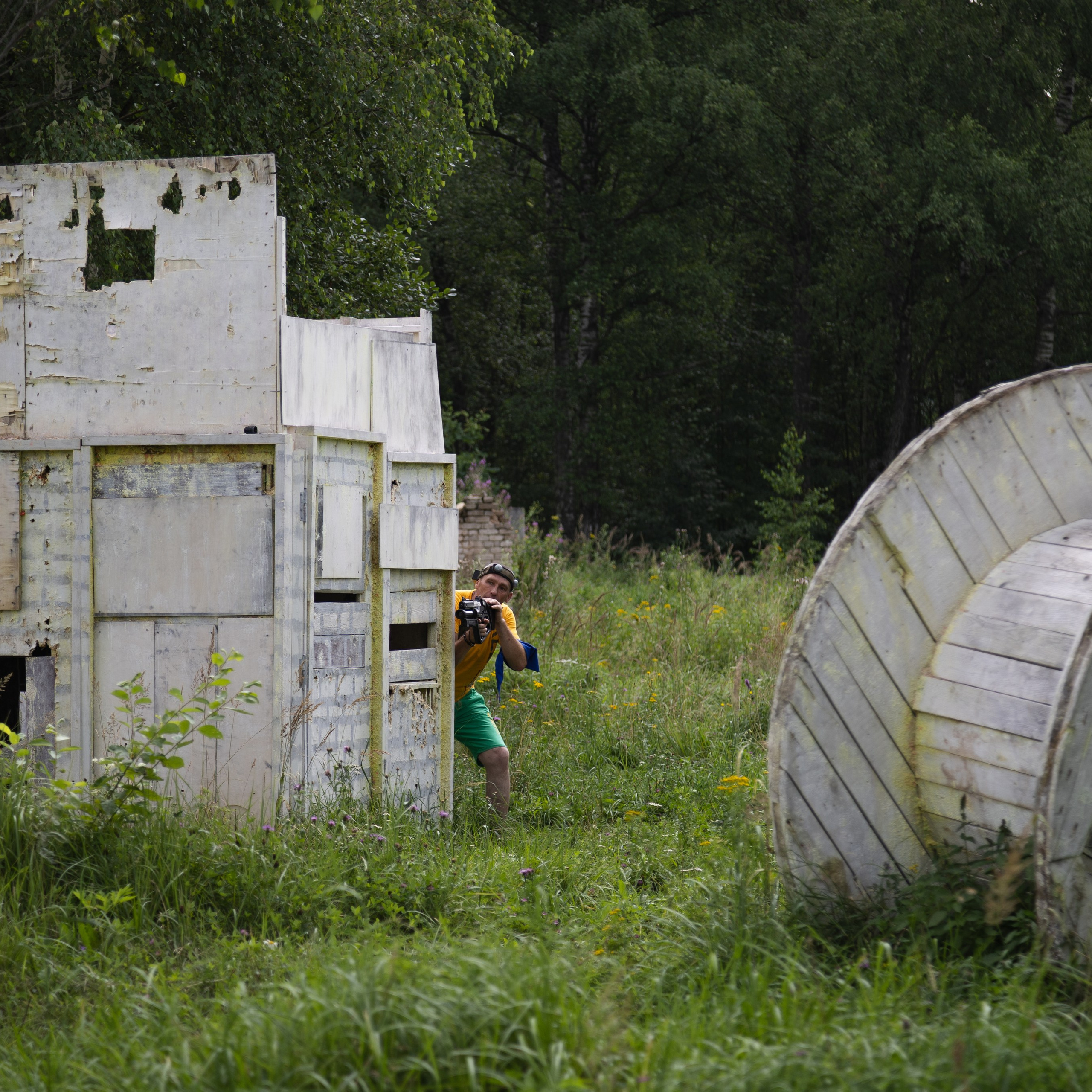 Лазертаг на природе. Портретный фотограф в Москве и МО