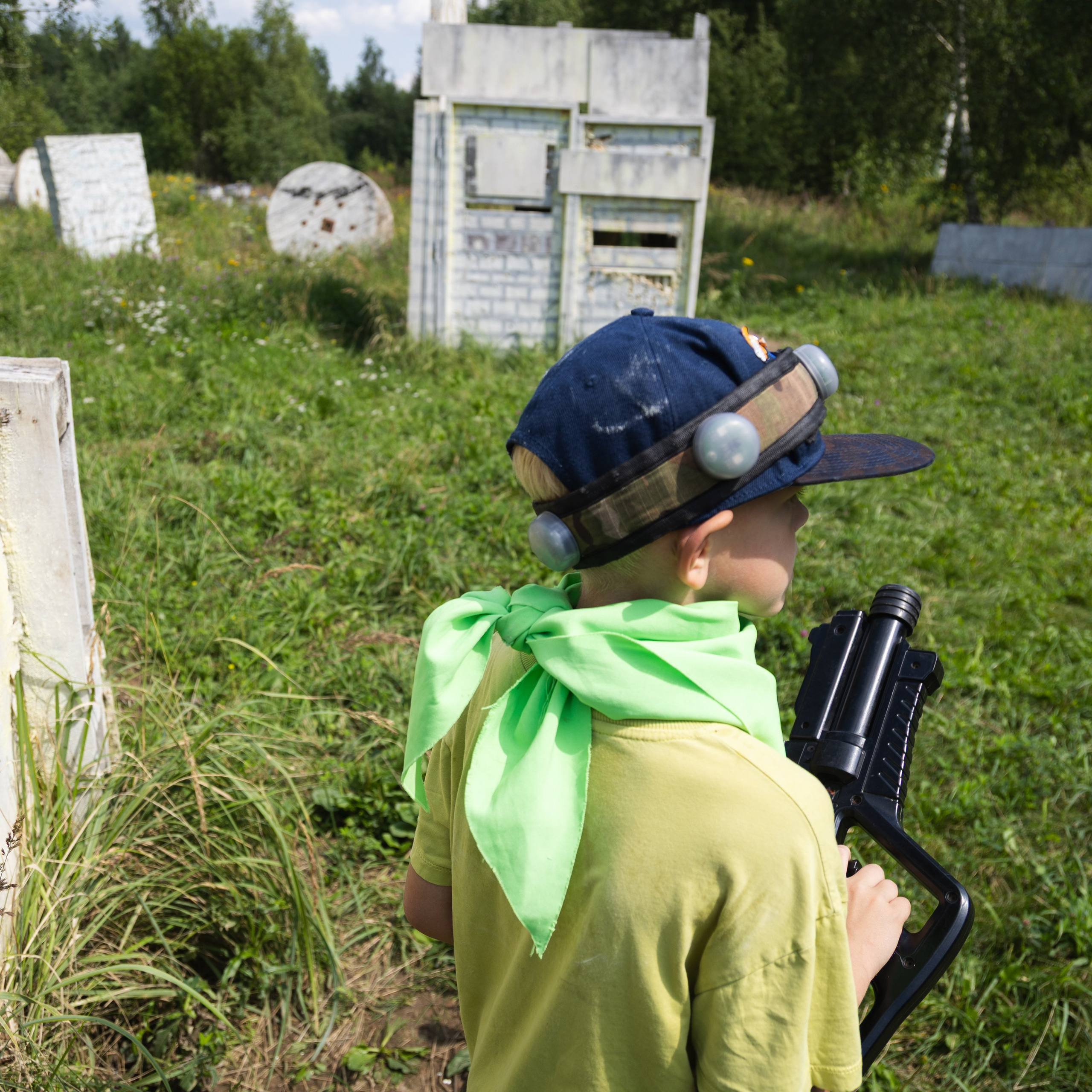 Лазертаг на природе. Портретный фотограф в Москве и МО