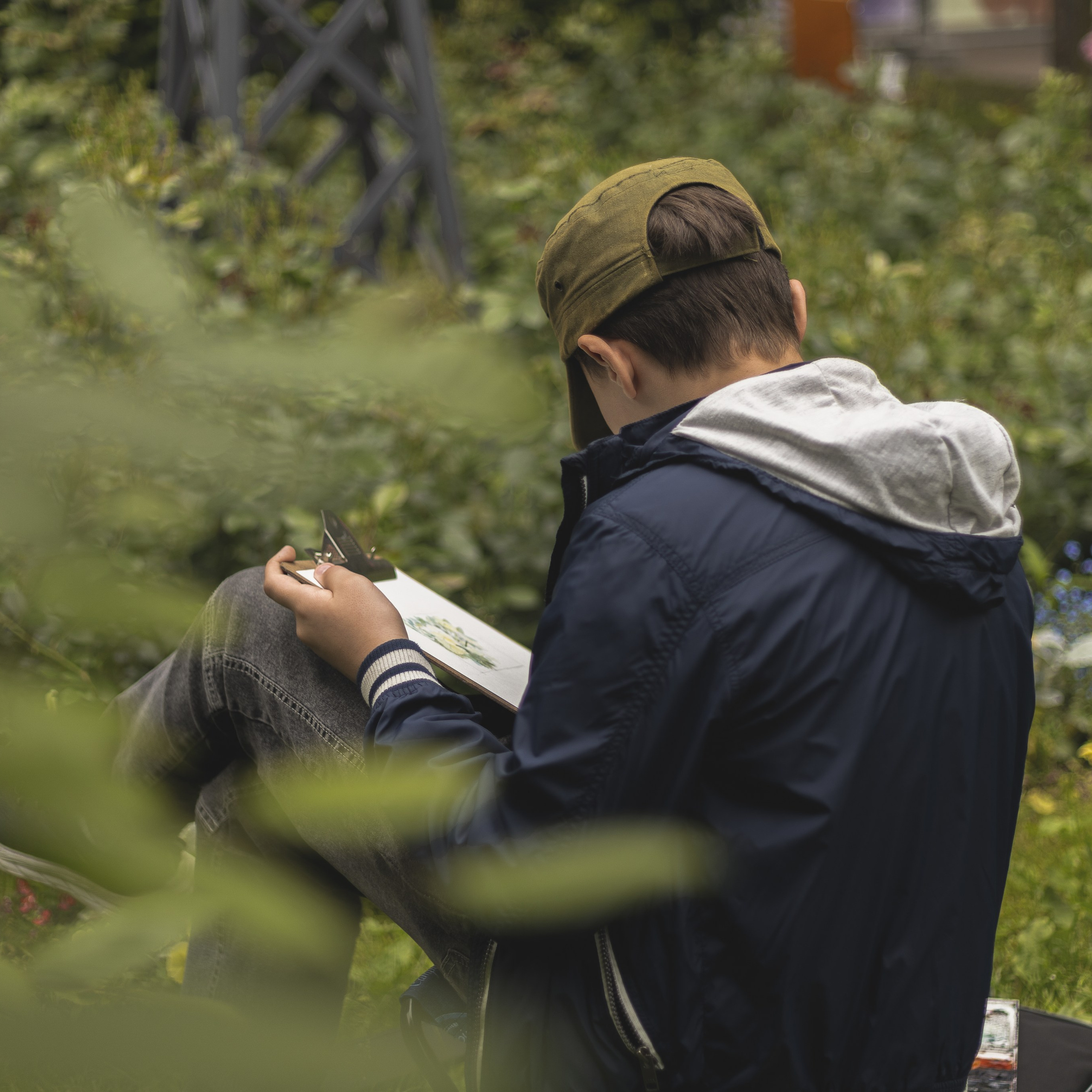Дети на пленэре. Портретный фотограф в Москве и МО