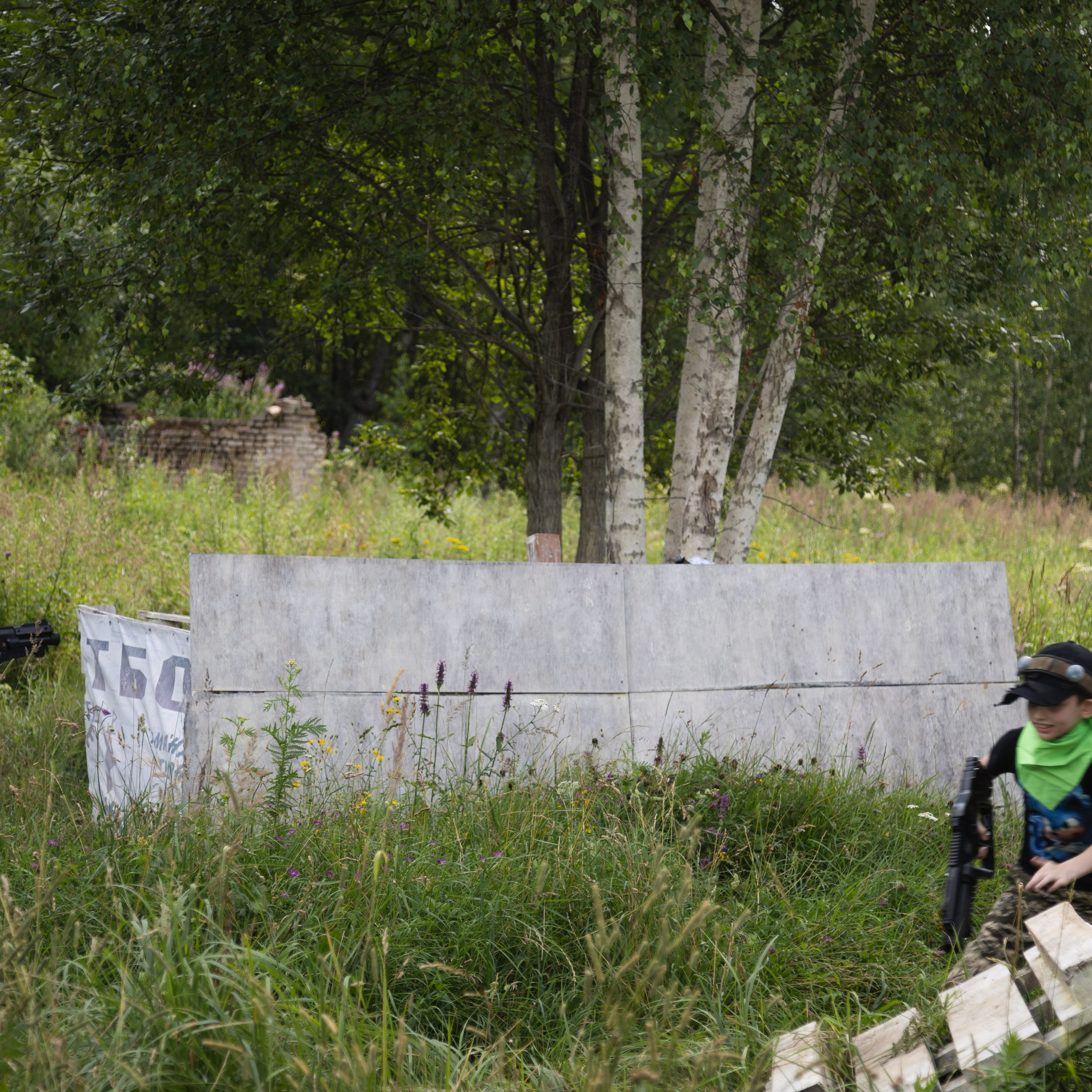 Лазертаг на природе. Портретный фотограф в Москве и МО