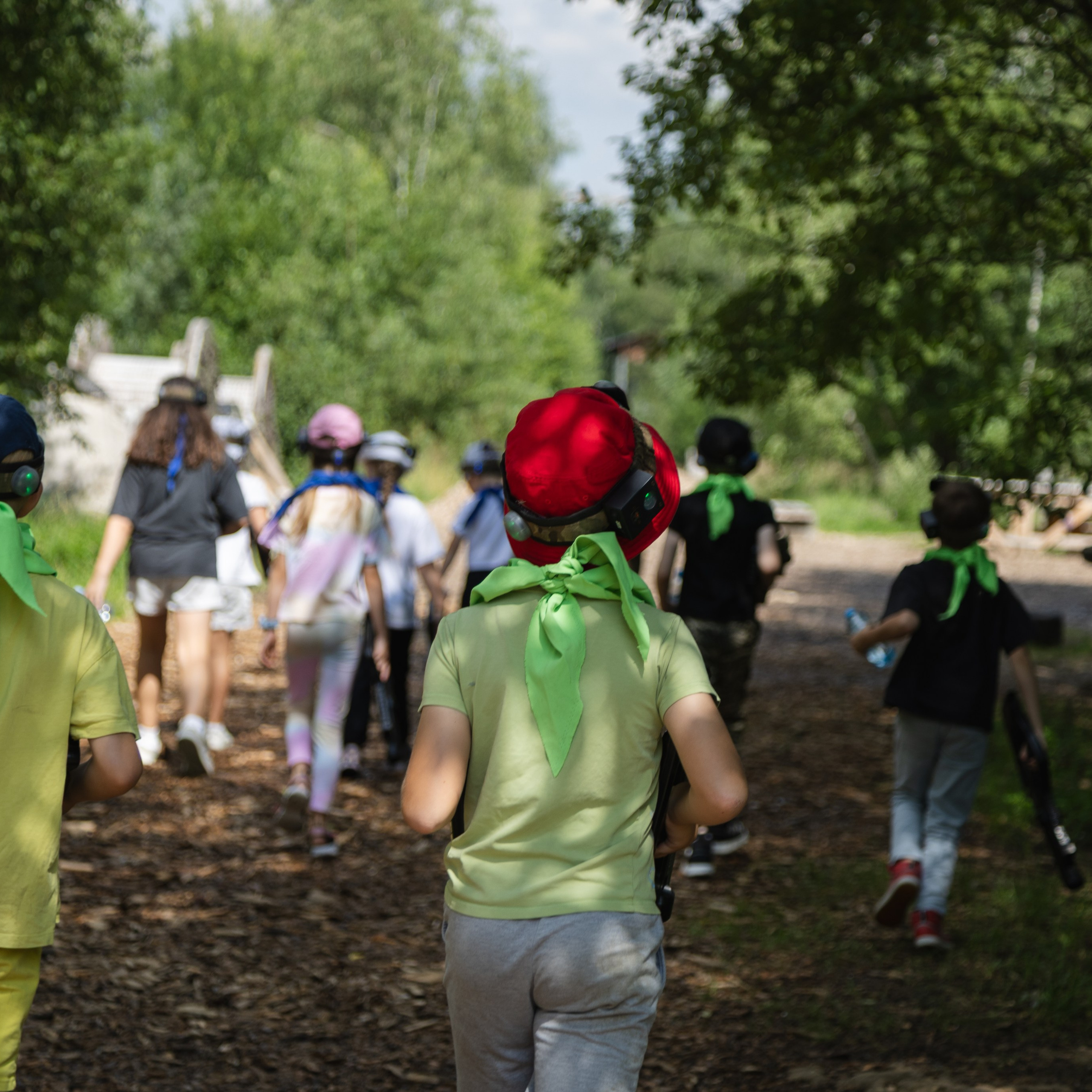 Лазертаг на природе. Портретный фотограф в Москве и МО