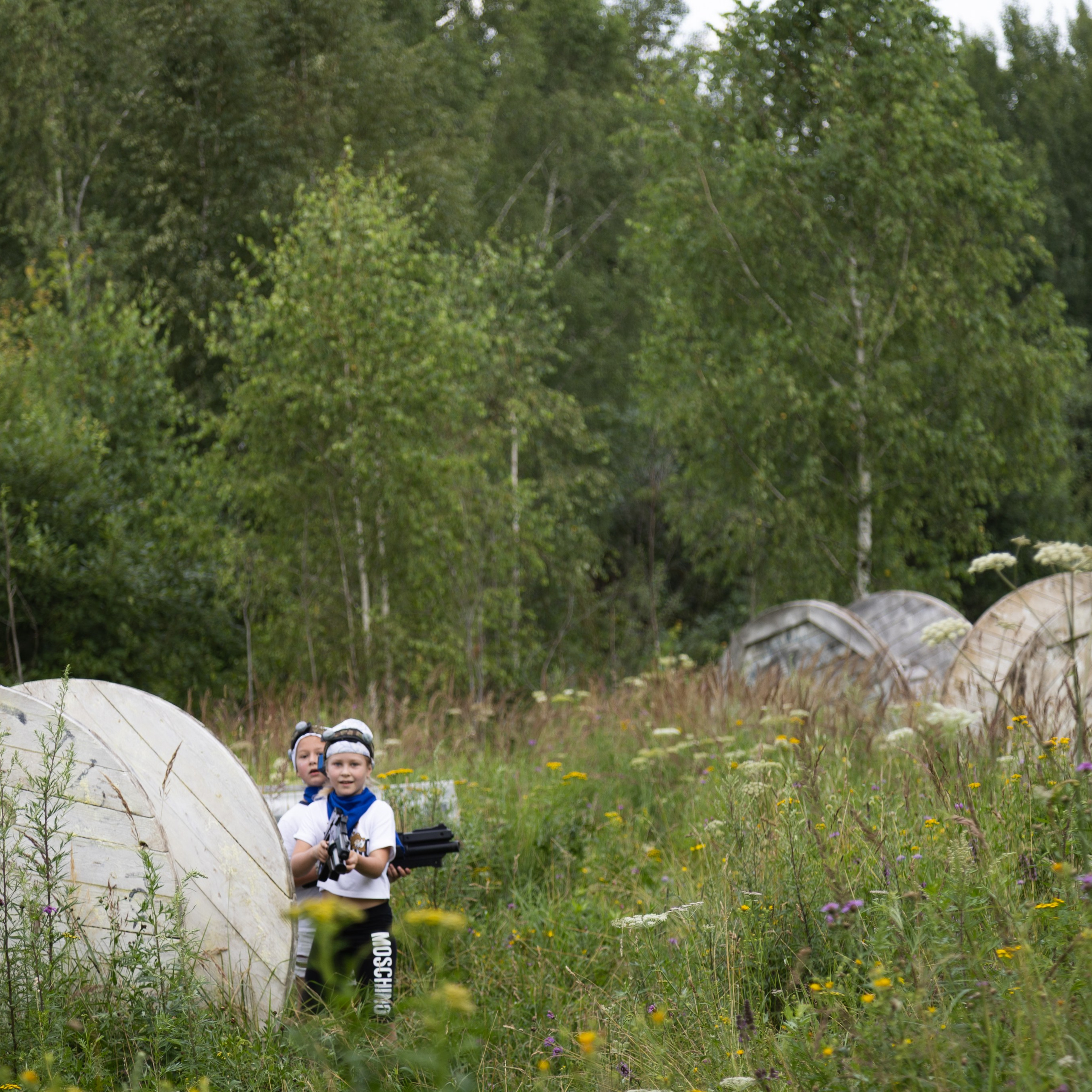Лазертаг на природе. Портретный фотограф в Москве и МО