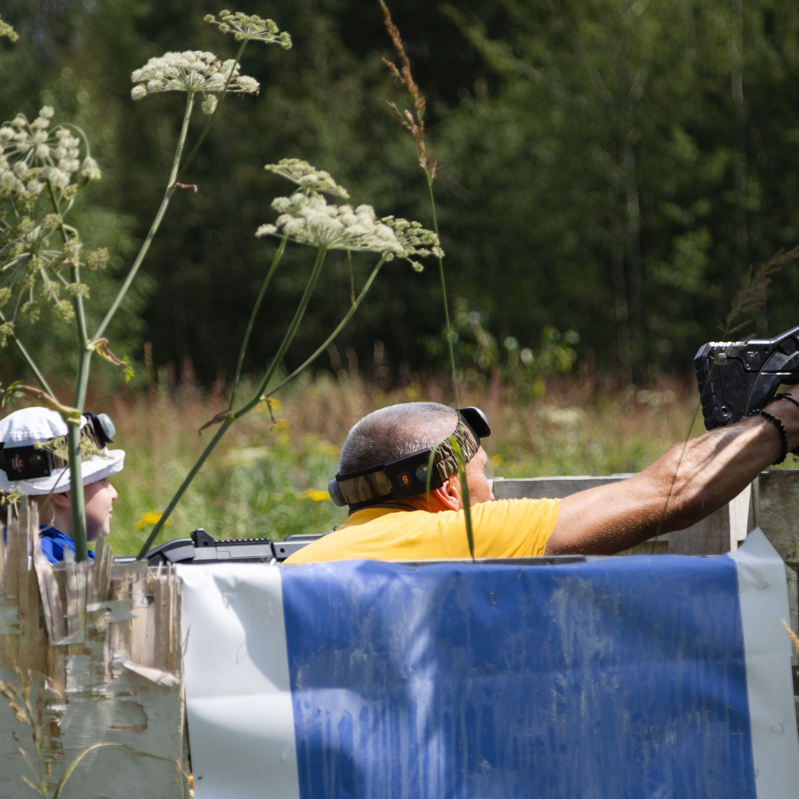Лазертаг на природе. Портретный фотограф в Москве и МО