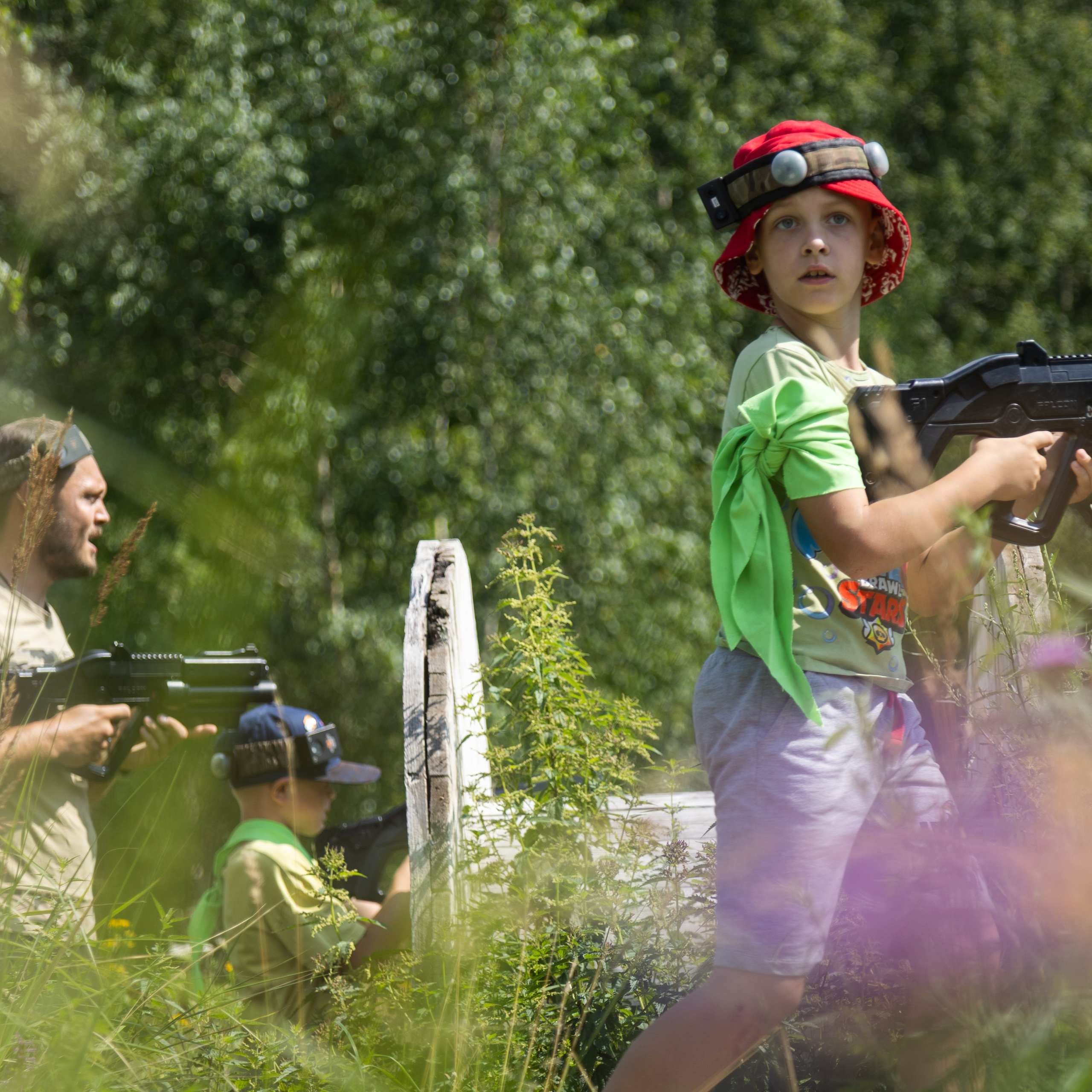 Лазертаг на природе. Портретный фотограф в Москве и МО
