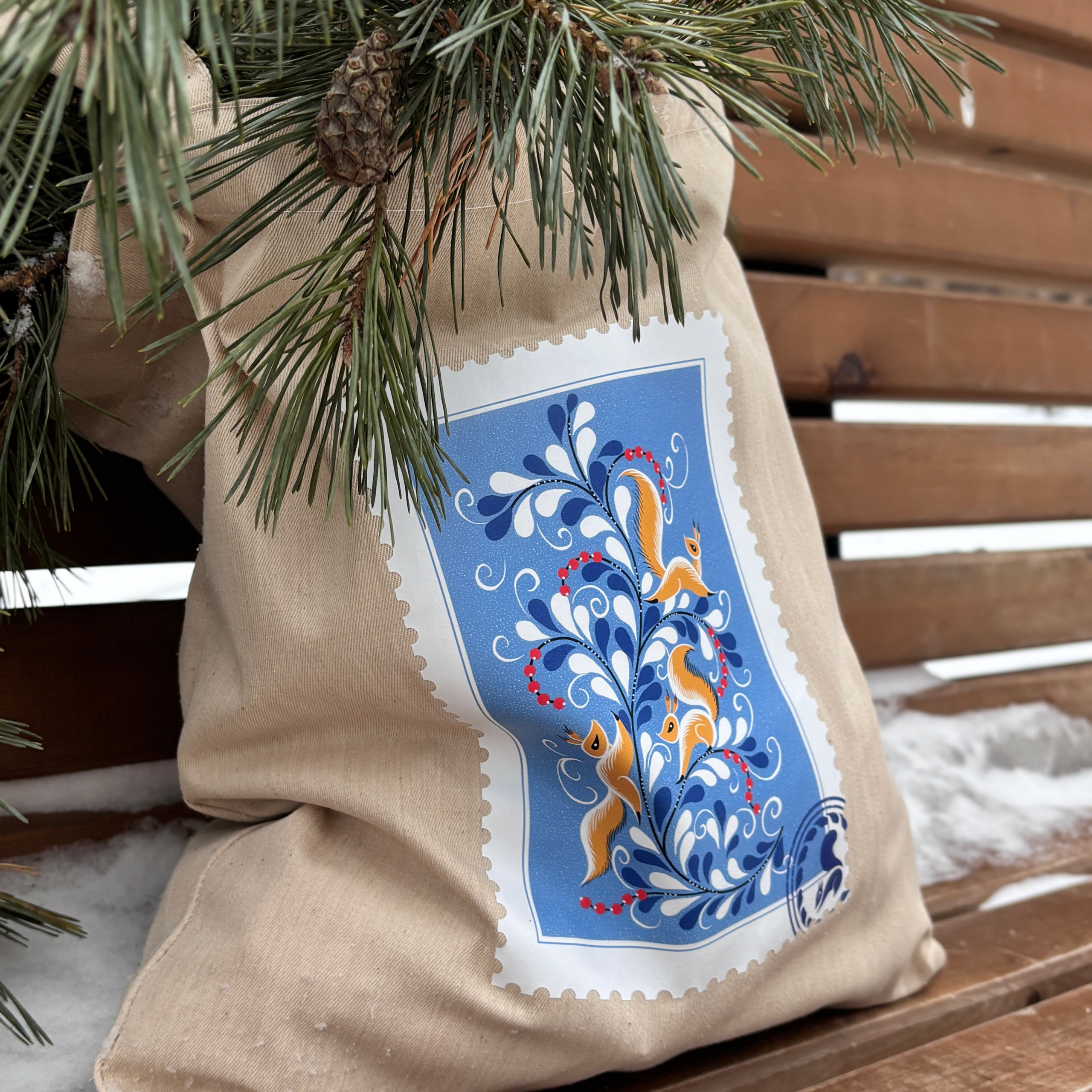 Шопперы. Сувениры и подарки с Ордынской росписью | Новосибирск