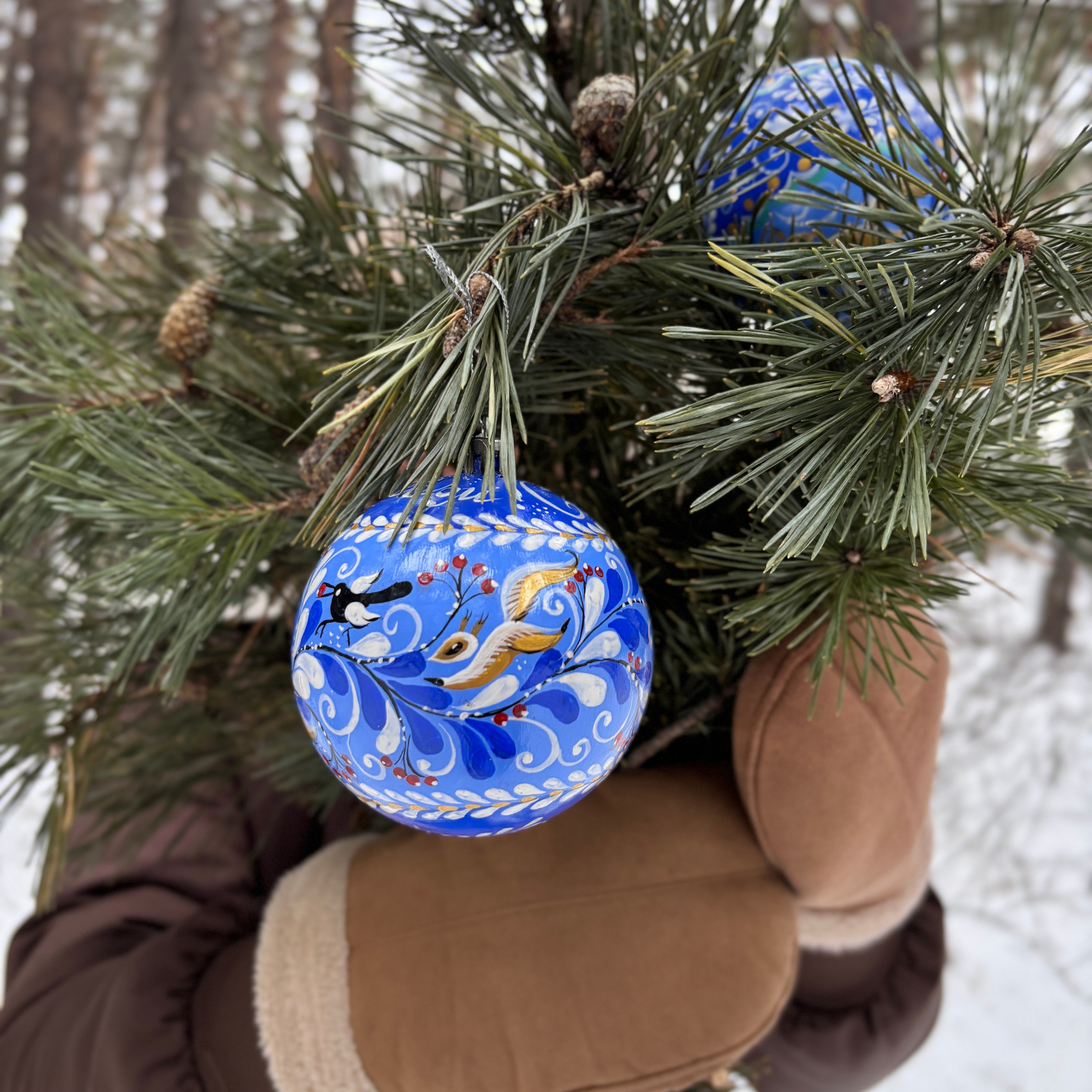 Новогодние сувениры. Сувениры и подарки с Ордынской росписью | Новосибирск