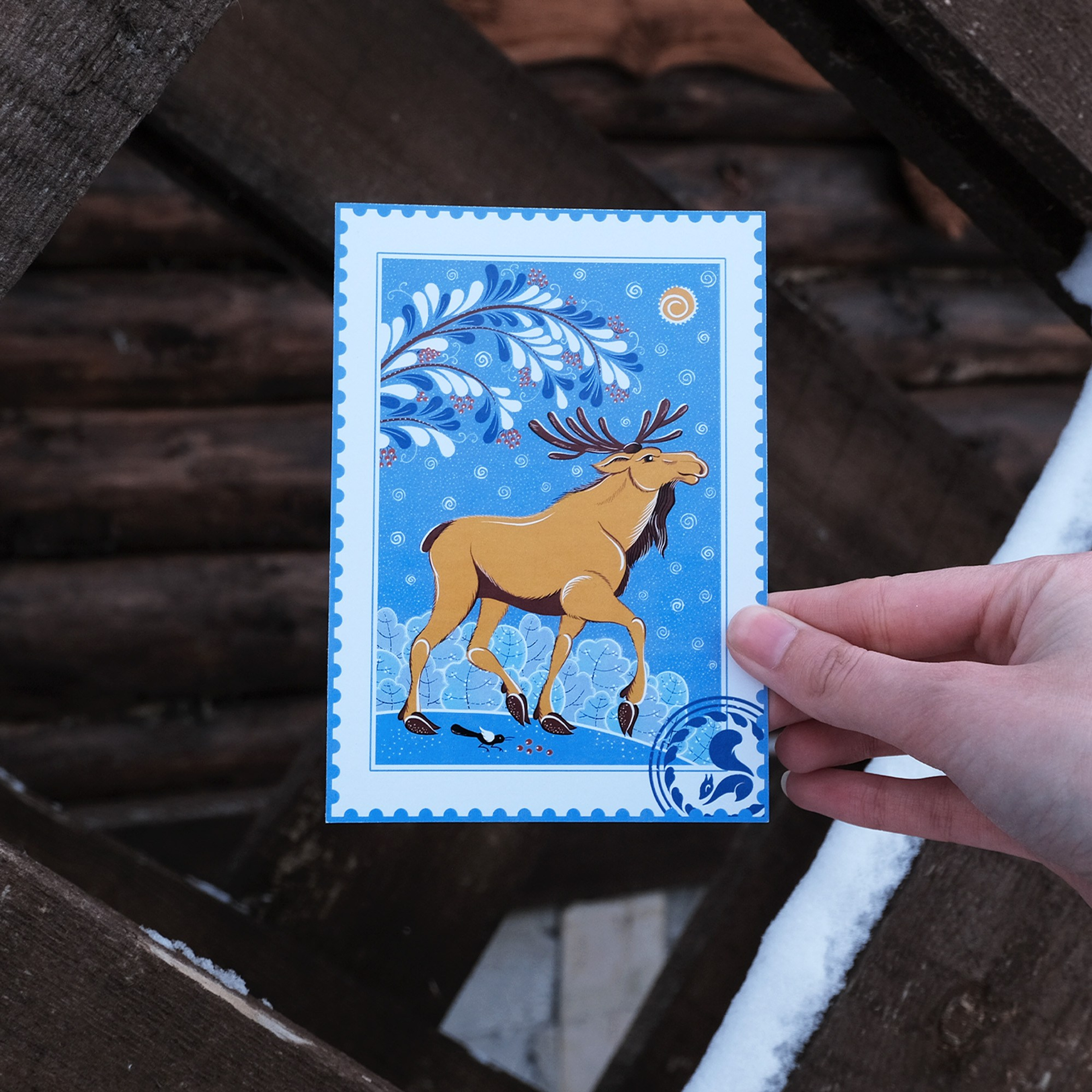 Открытки. Сувениры и подарки с Ордынской росписью | Новосибирск