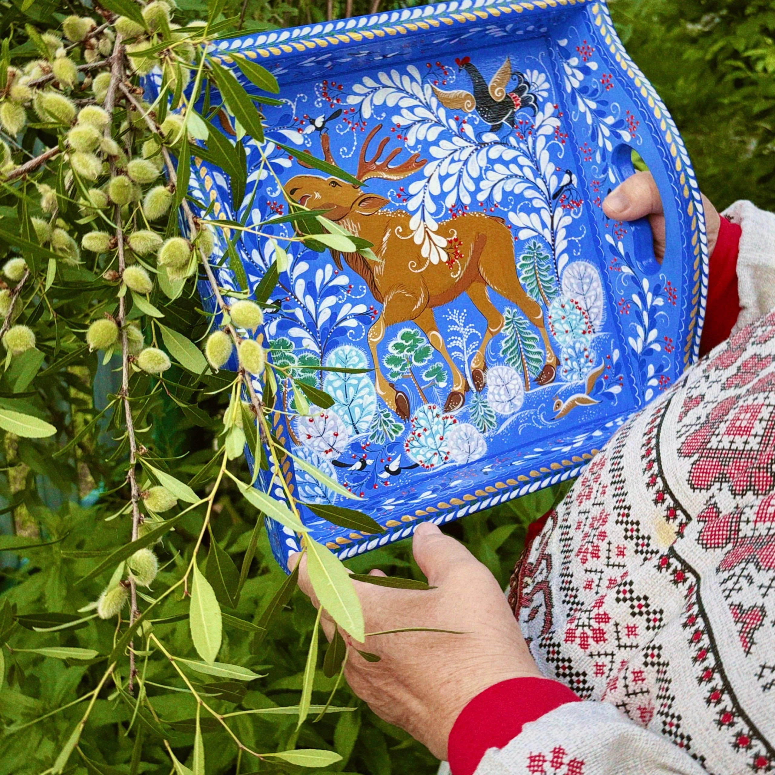 Эксклюзивные сувениры. Сувениры и подарки с Ордынской росписью | Новосибирск