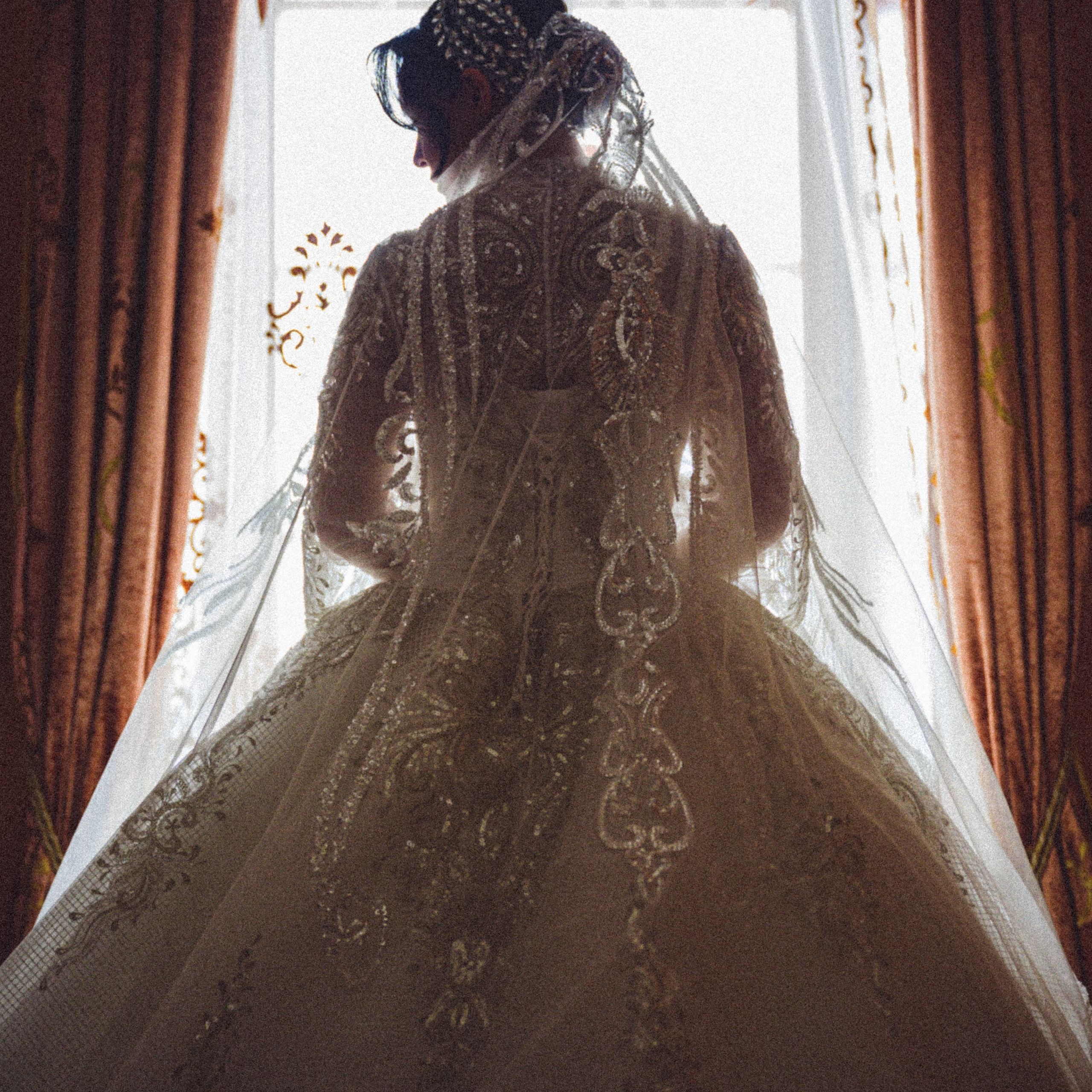 Сборы невесты, первая свадебная съемка