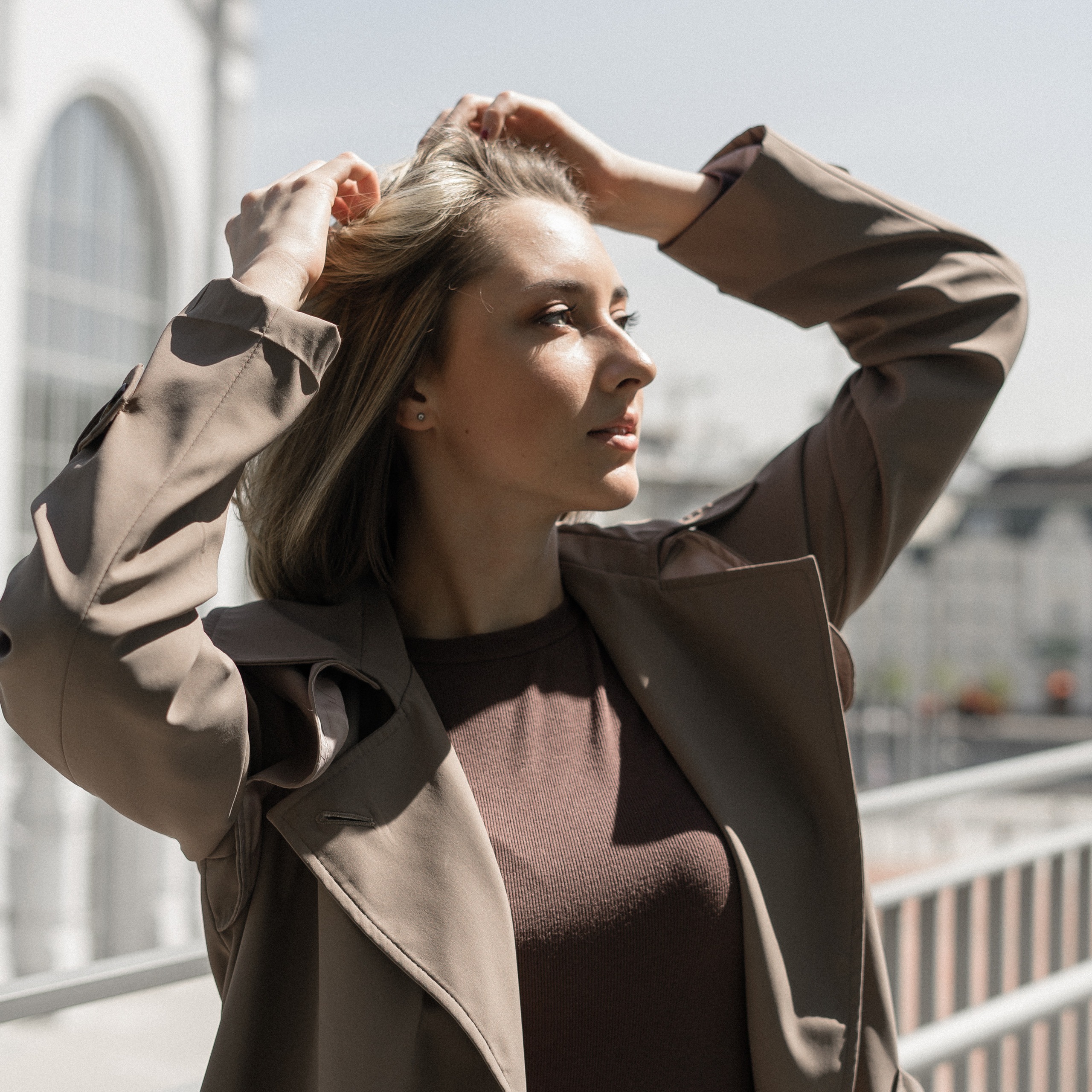 Юлия. Под ярким московским солнцем.