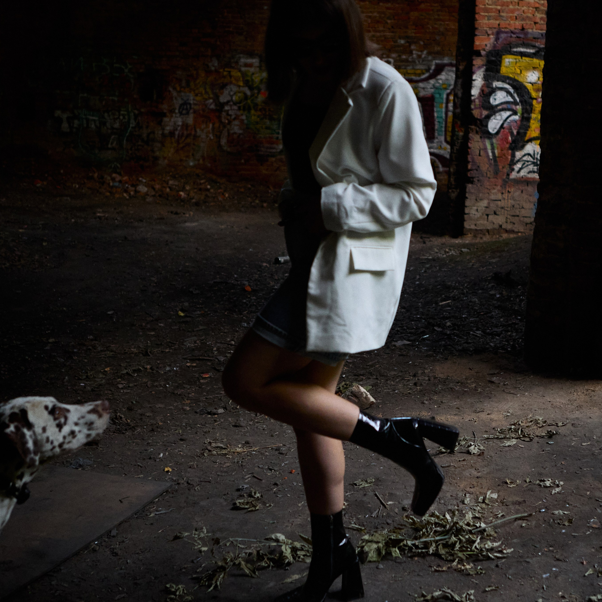 фотосессия блогера на заброшке