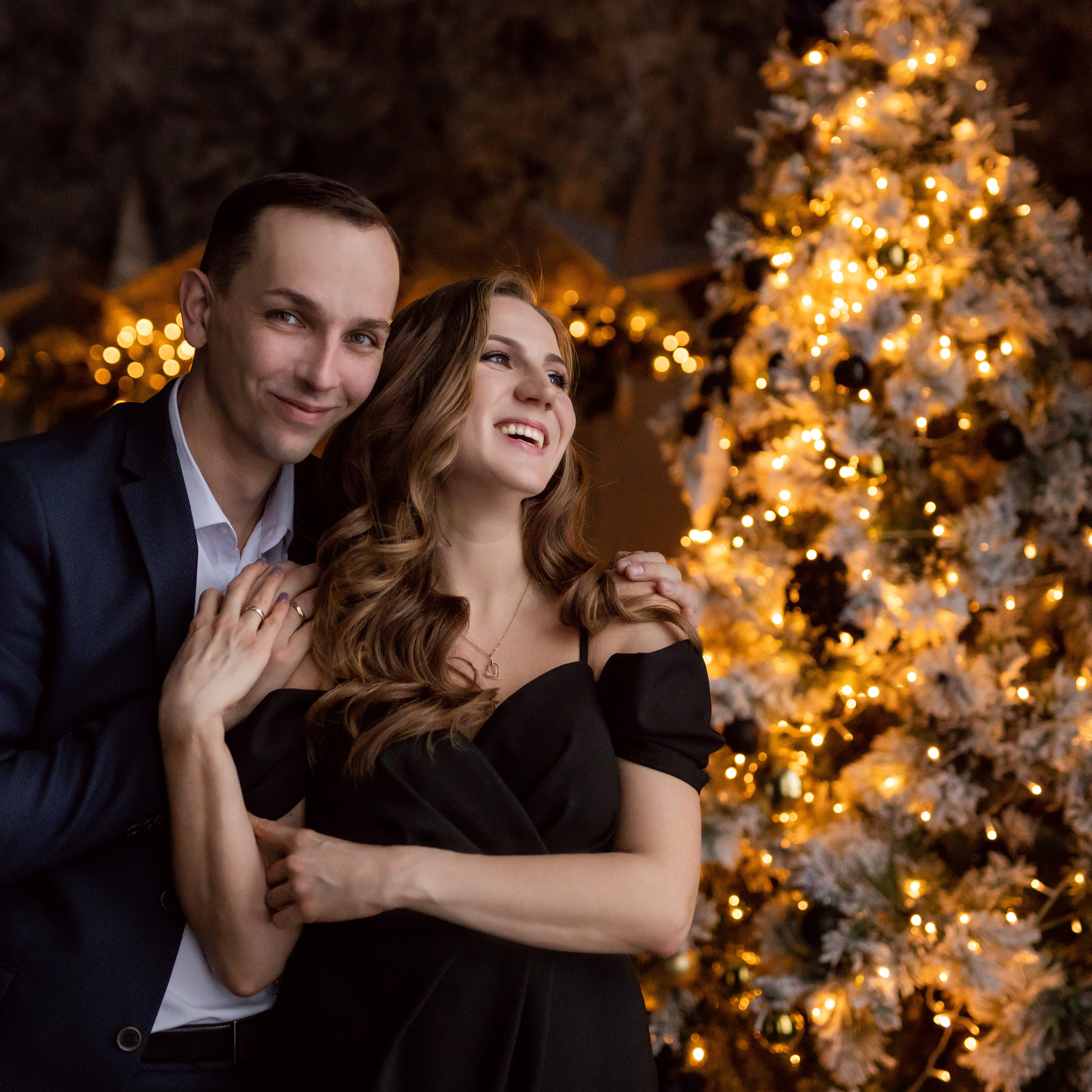 Новогодняя фотосессия для Юлии и Игоря