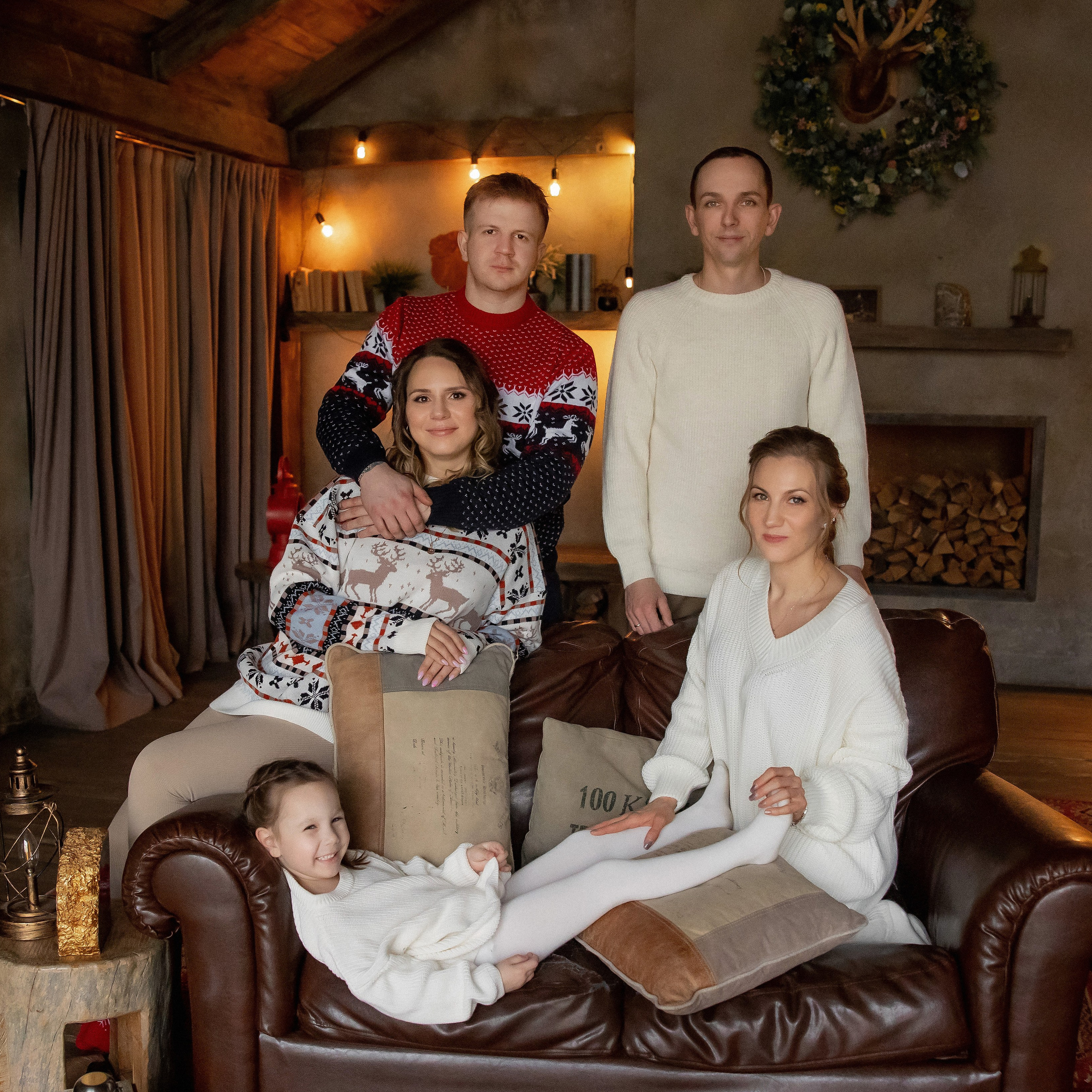 Семейная фотосессия для двух сестер Юлии и Натальи