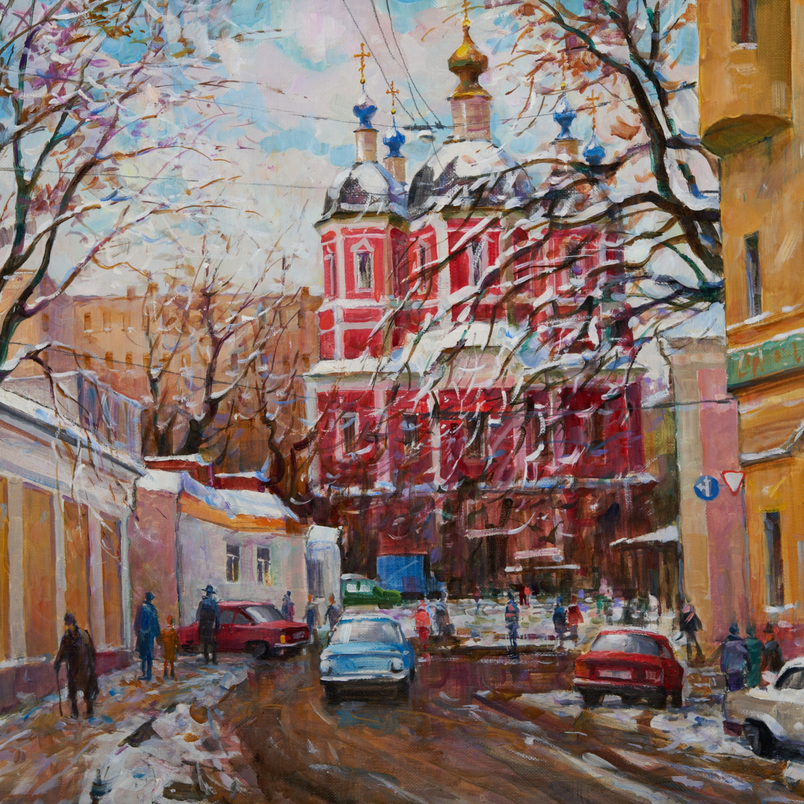 Станислав Скобелев — картины маслом. Москва и русская деревня